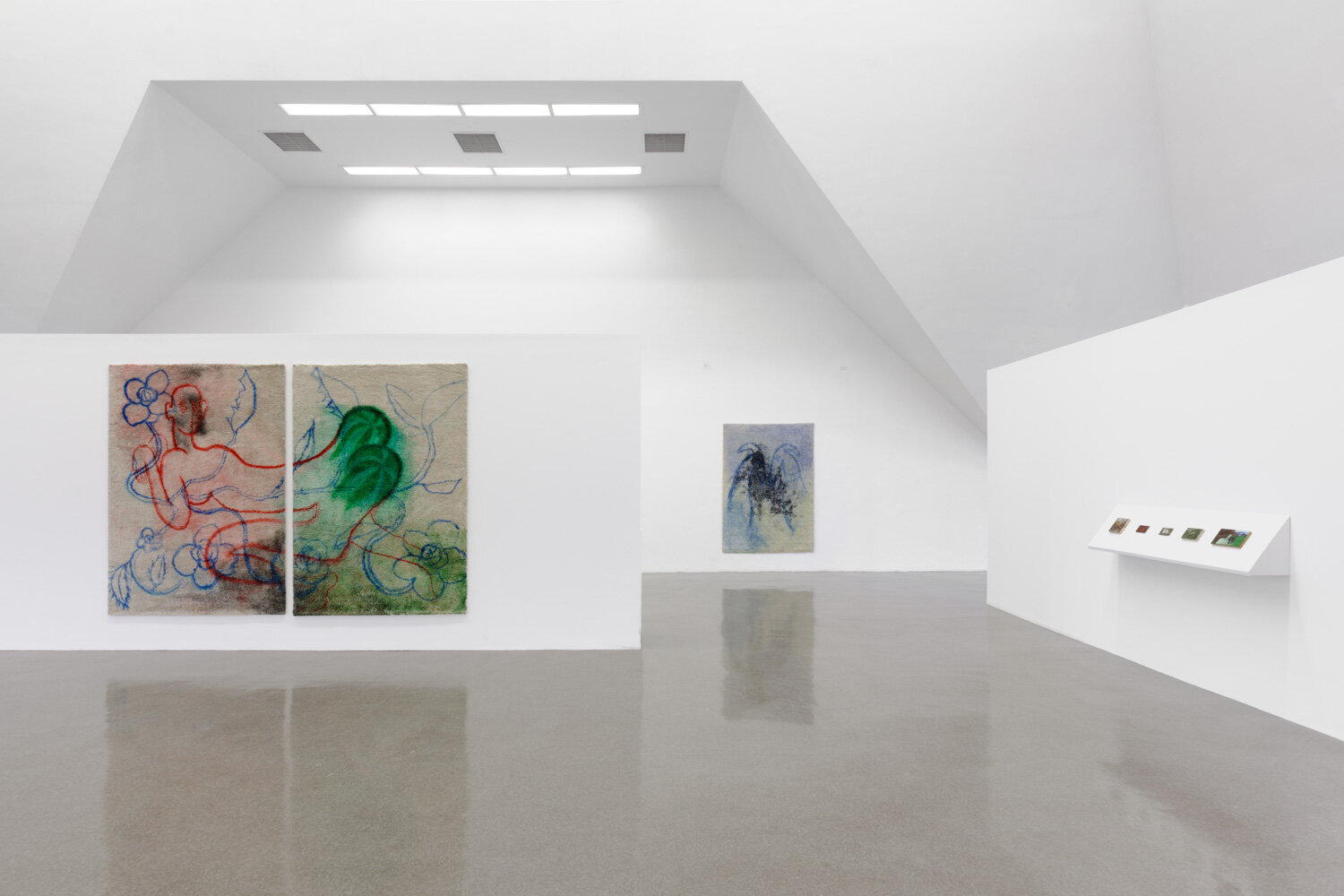 Brook Hsu, Installation view, Renaissance Society, Chicago. Image courtesy of Renaissance Society. Photo credit: Useful Art Services.