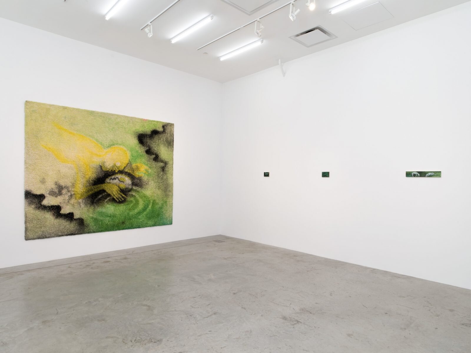 Brook Hsu, Installation view, Bortolami, New York. Image courtesy of Bortolami..