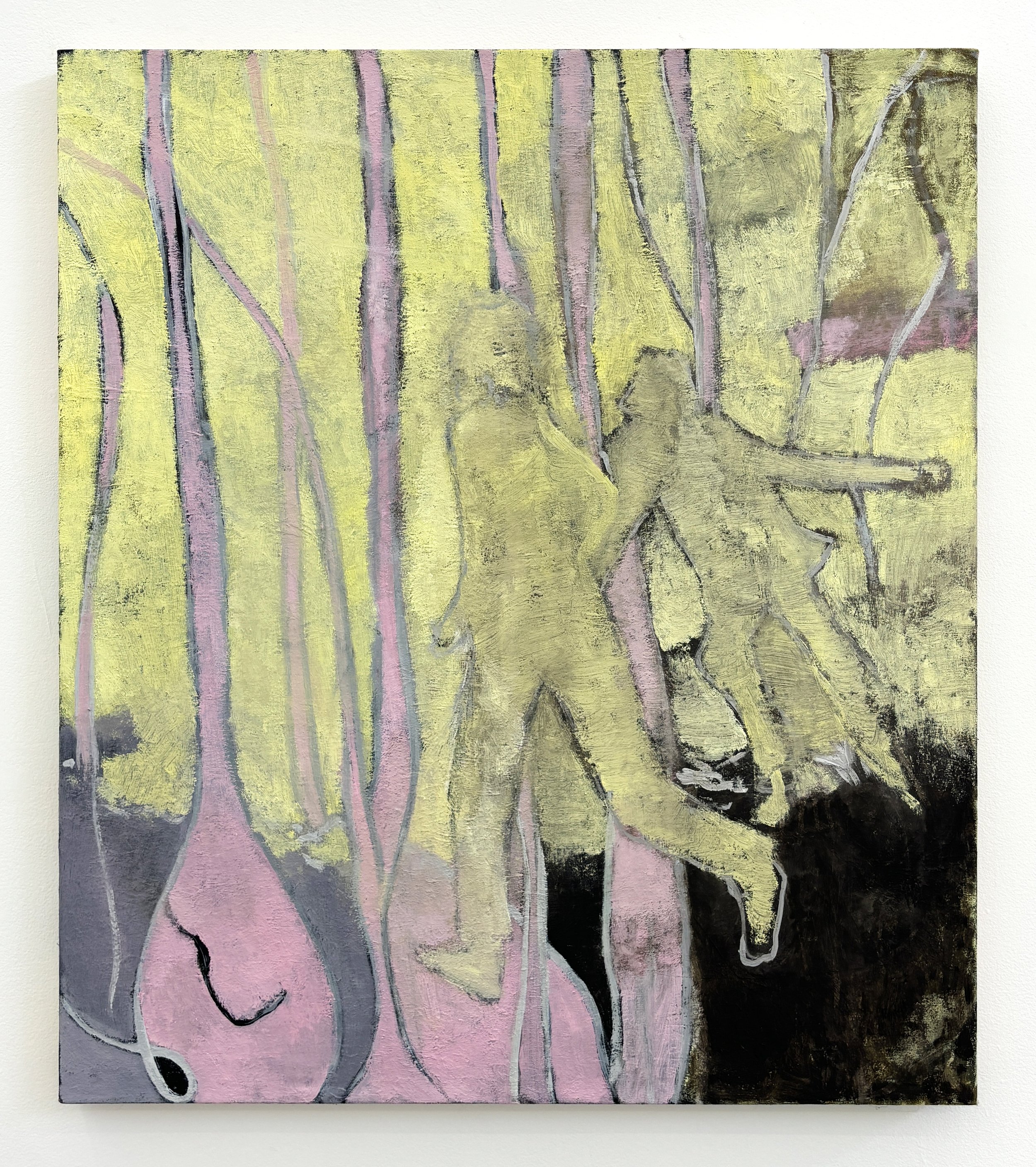  Tyler Ormsby  wait for us , 2024 Oil on canvas 40.25 x 30 inches 