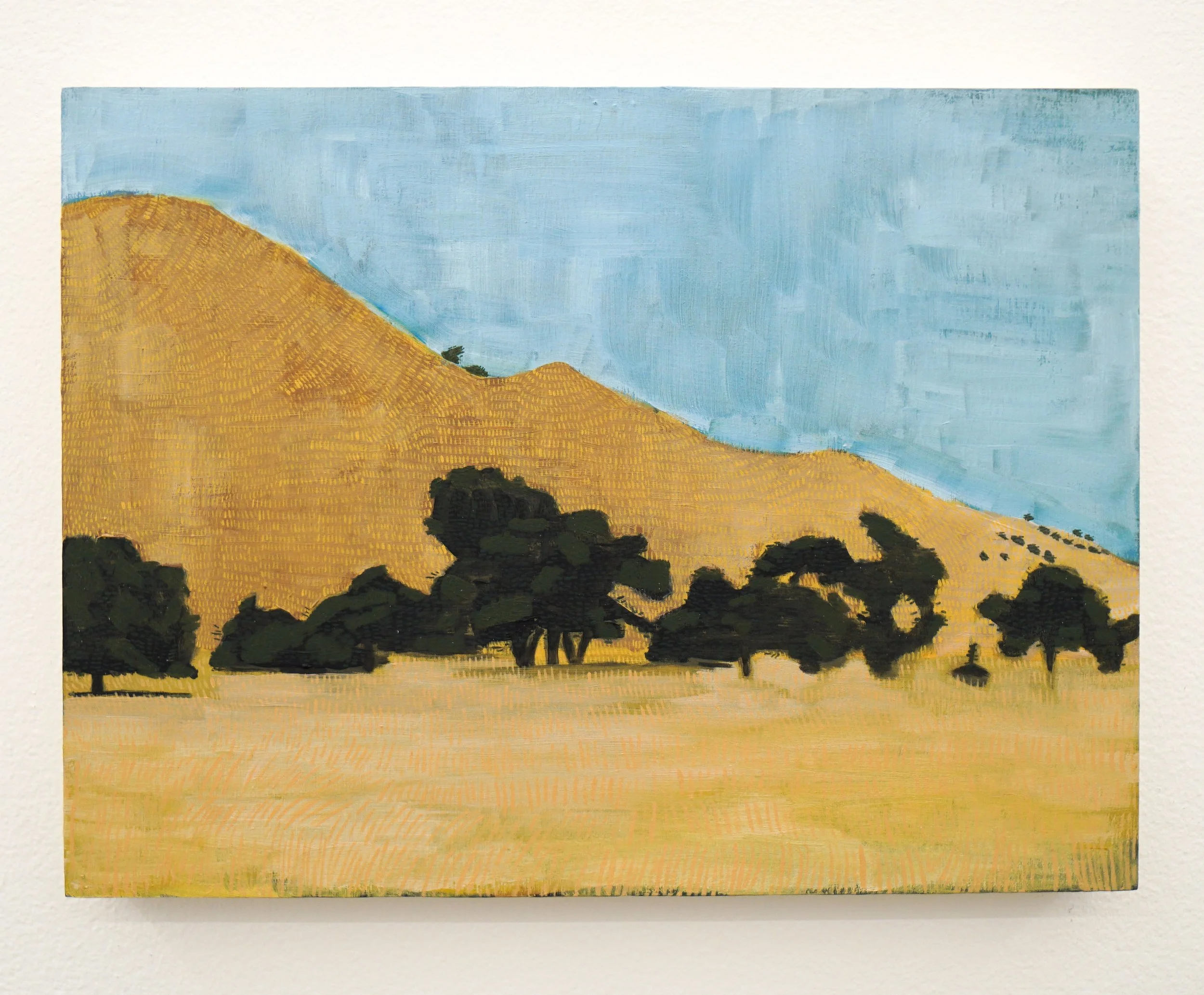  Kate Rhoades  Morgan Hill , 2025 Oil on panel 12 x 9 inches 