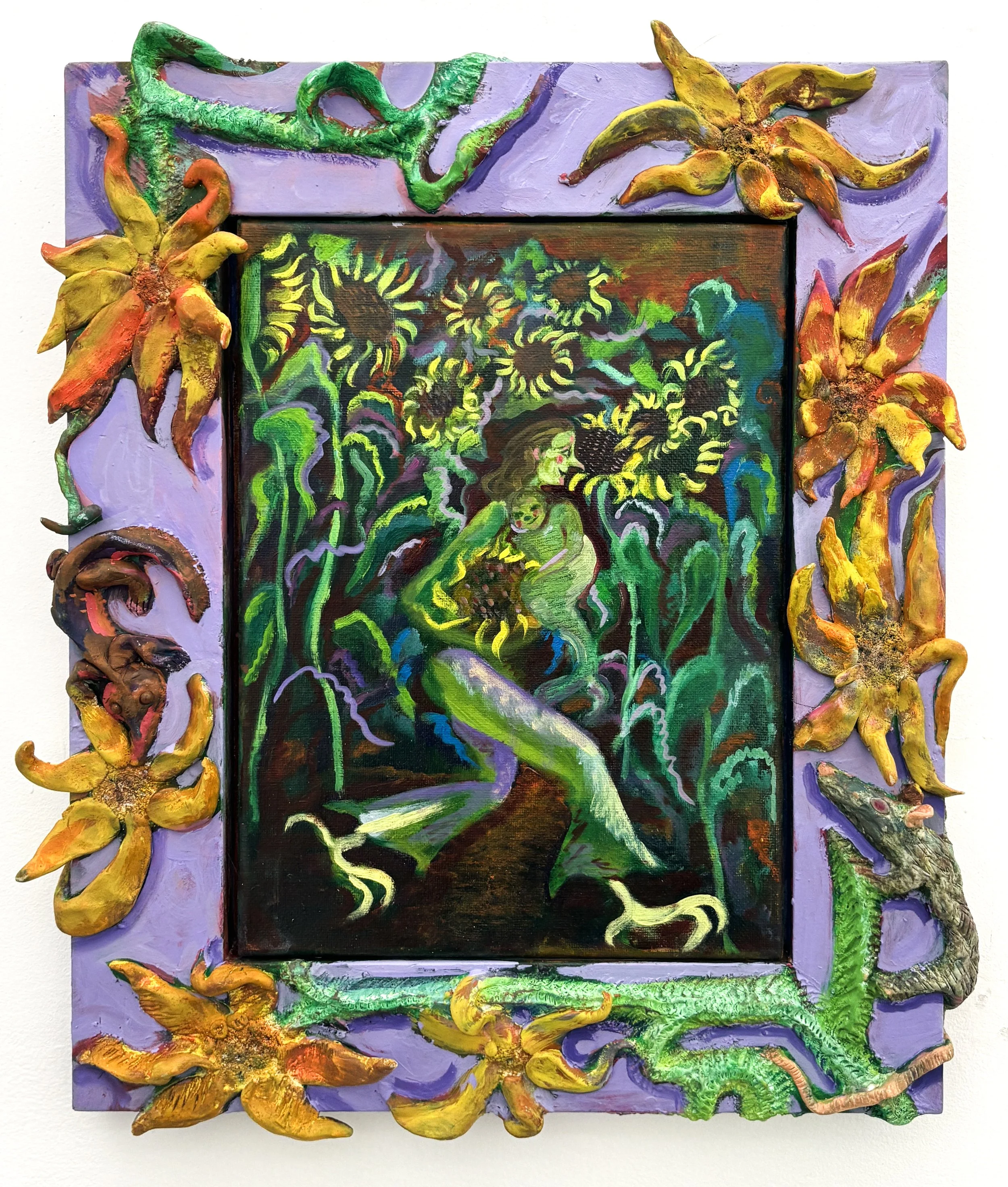 Hungry Harpy in the Sunflowers.JPG