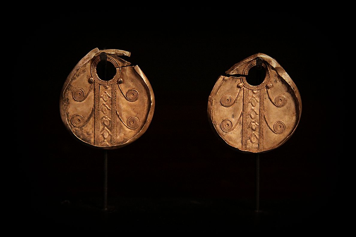 20th Century Copper Gurung Earrings. Nepal.jpg