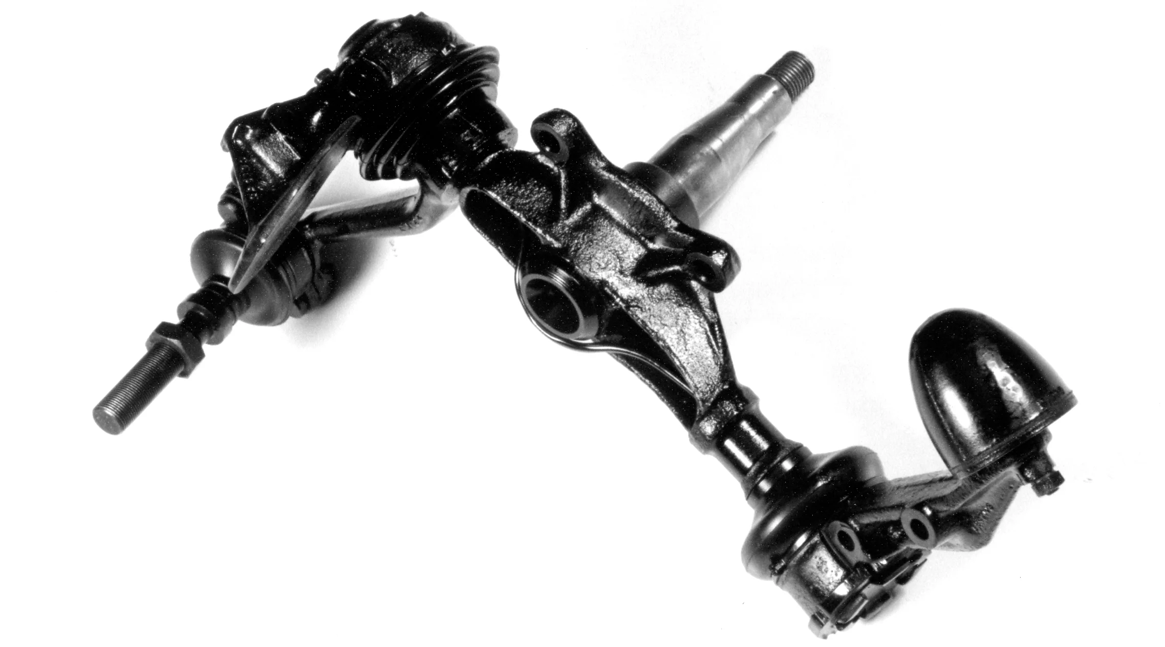 Lagonda stub axle assembly