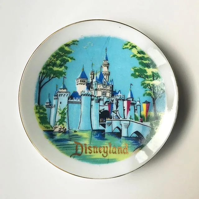 Disneyland plate ornament