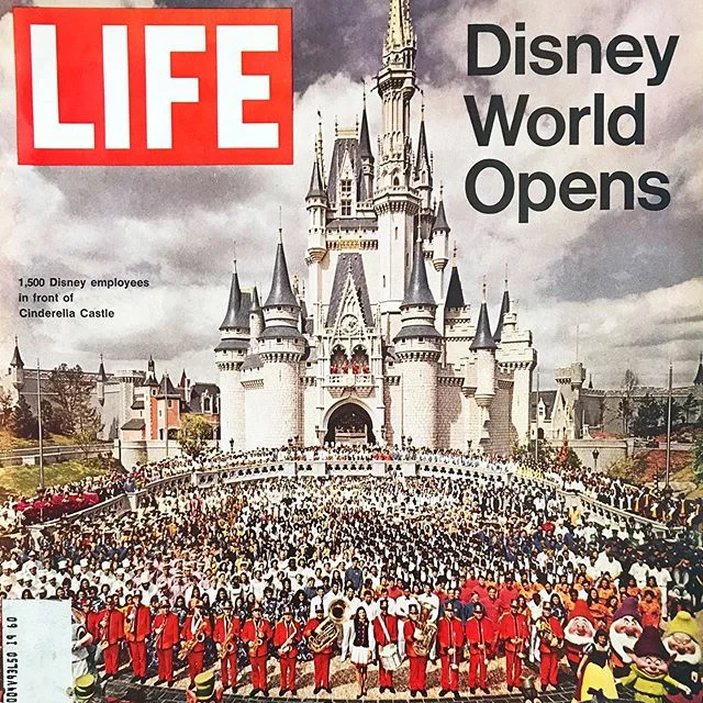 Swipe for full image 
LIFE magazine Disney World Opens October 15th 1971