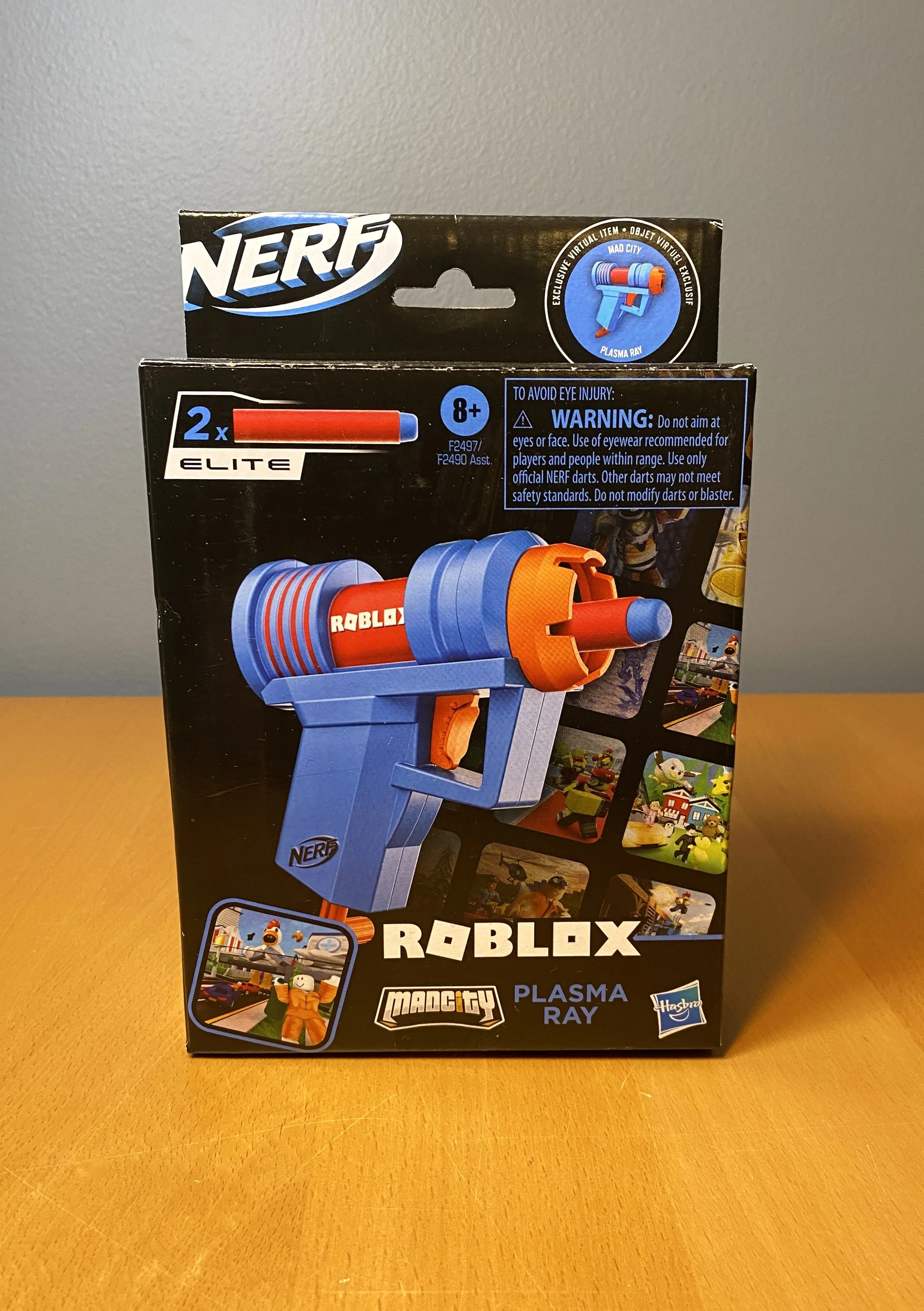 Nerf Roblox Mad City: Plasma Ray Dart Blaster