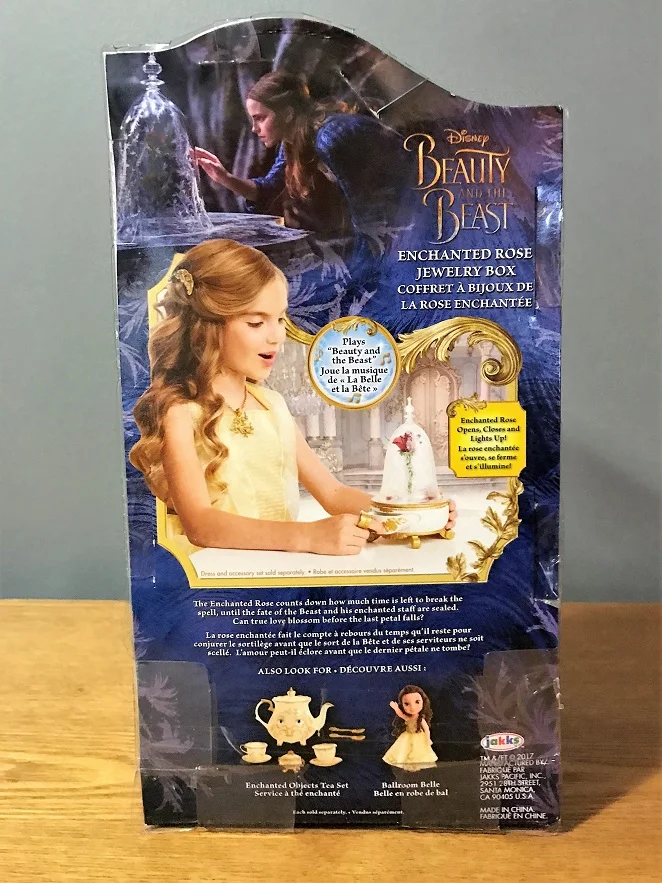 Disney Beauty & The Beast Enchanted Rose Jewelry Box — Toys 'N Little  Treasures
