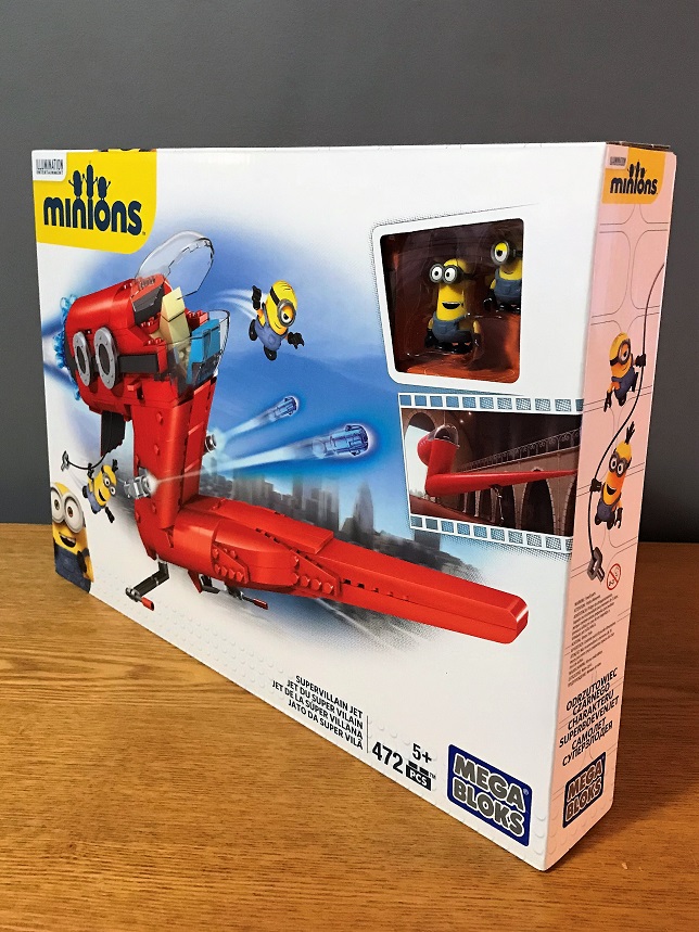 Despicable Me Minions Mega Bloks Super Villian Jet — Toys 'N