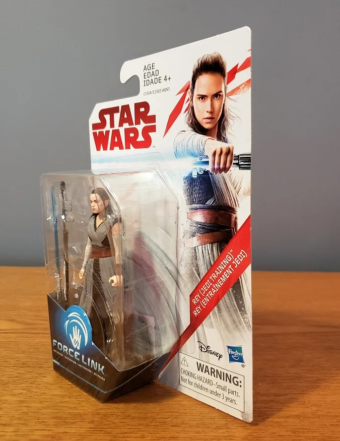 Star Wars Rey Jedi Training Force Link Inch Figure — Toys 'N Little  Treasures