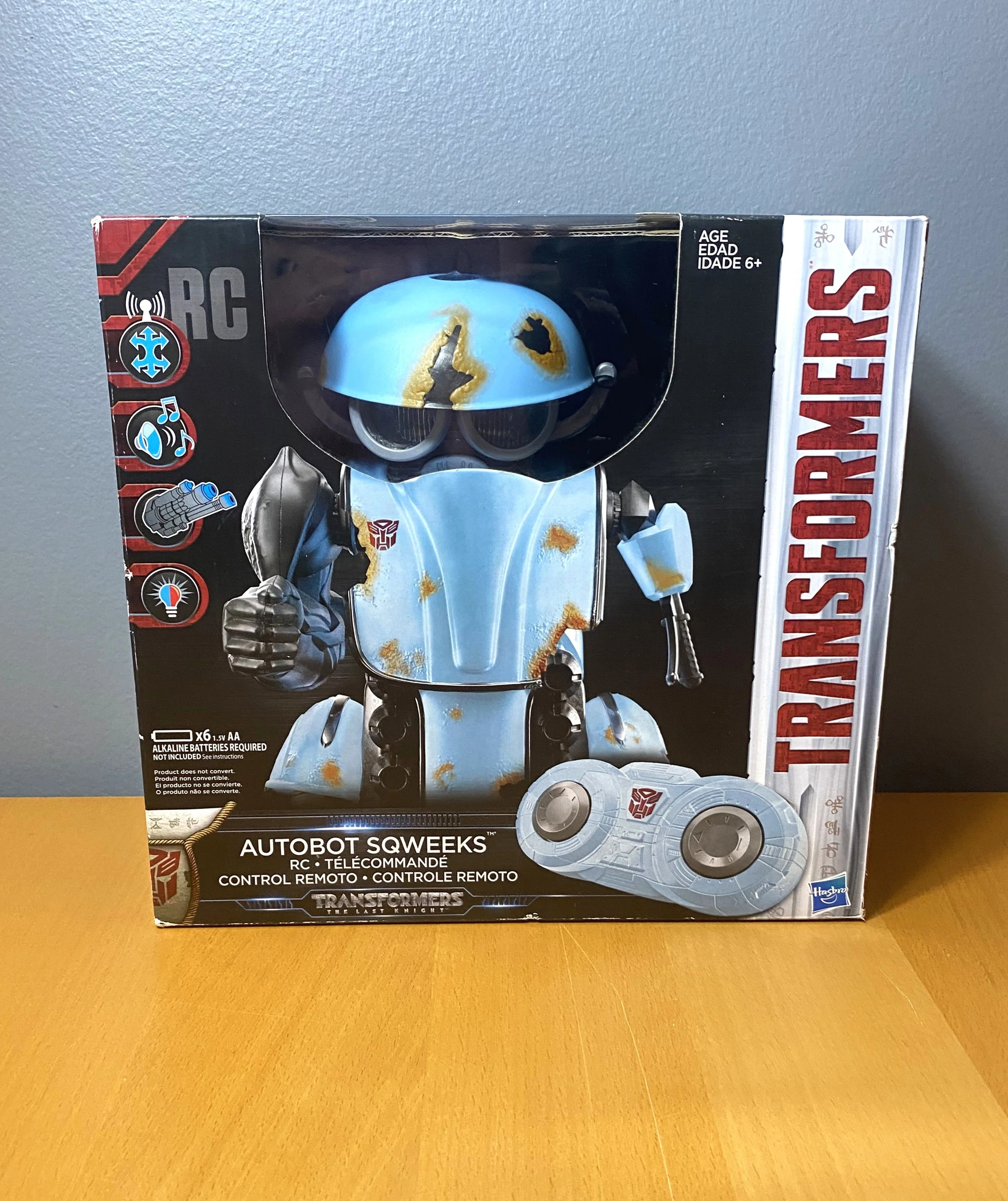 Transformers The Last Knight Autobot Sqweeks RC Remote Control — Toys ...