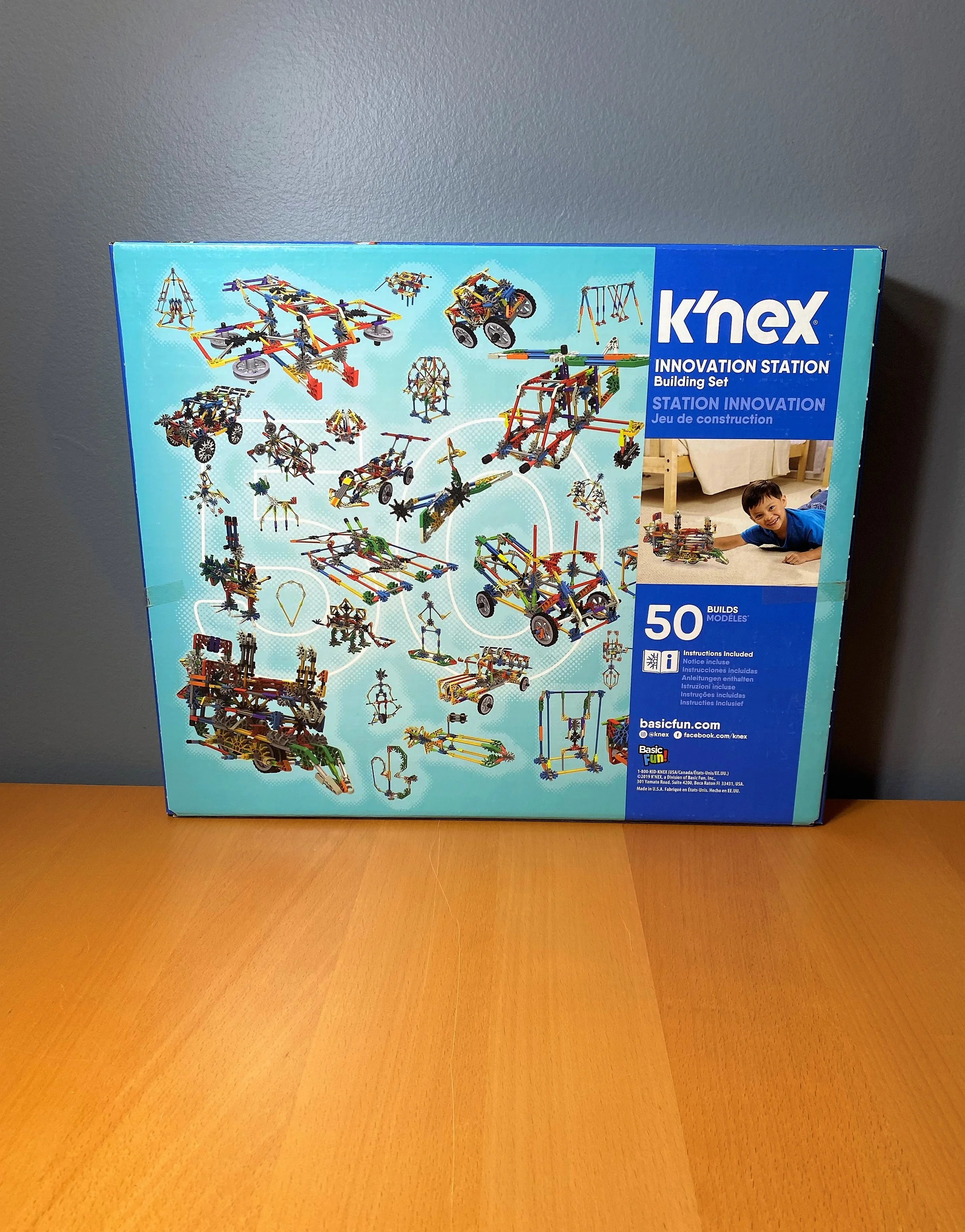 Knex Innovation Station 50 Model Builds 408 Pieces Building Set (2019 ...