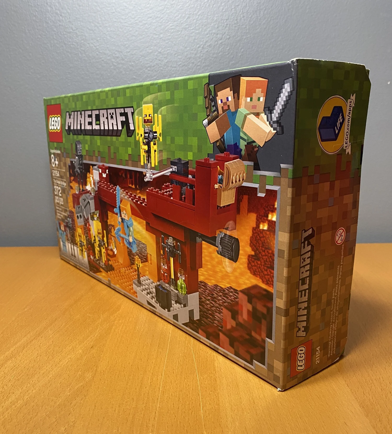 LEGO Minecraft The Blaze Bridge 21154 (370 Piece) — Toys 'N Little - Main Image