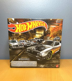 Hot Wheels Zamac 6-Pack of 1:64 Scale Collectible Toy Cars Mattel