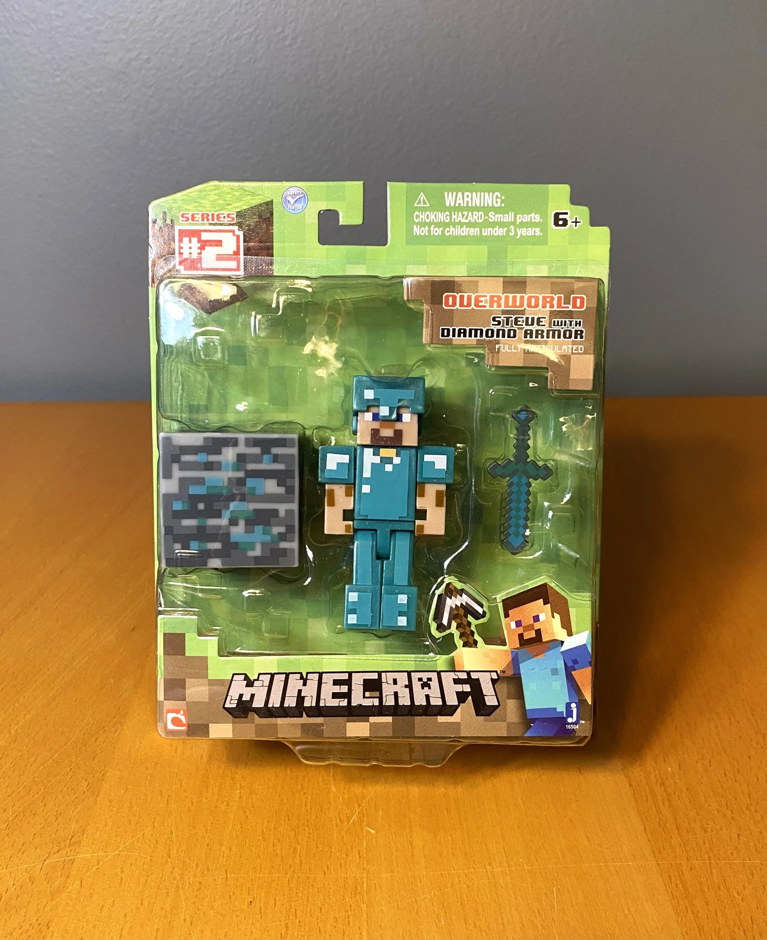 Minecraft Diamond Steve Figure Pack — Toys 'N Little Treasures