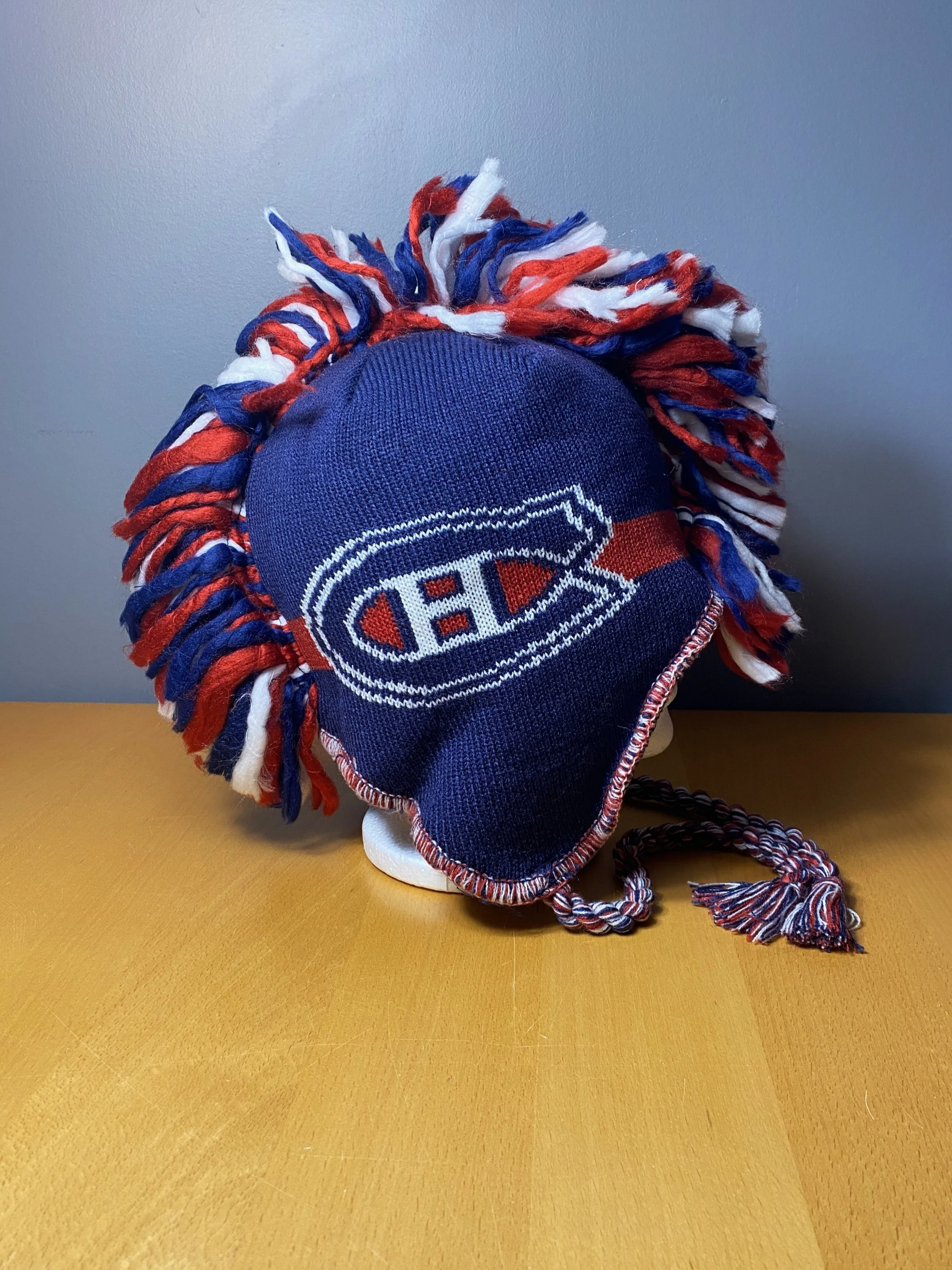 NHL Reebok Face Off Collection Montreal Canadiens Mohawk Knit Hat (New Without Tags)