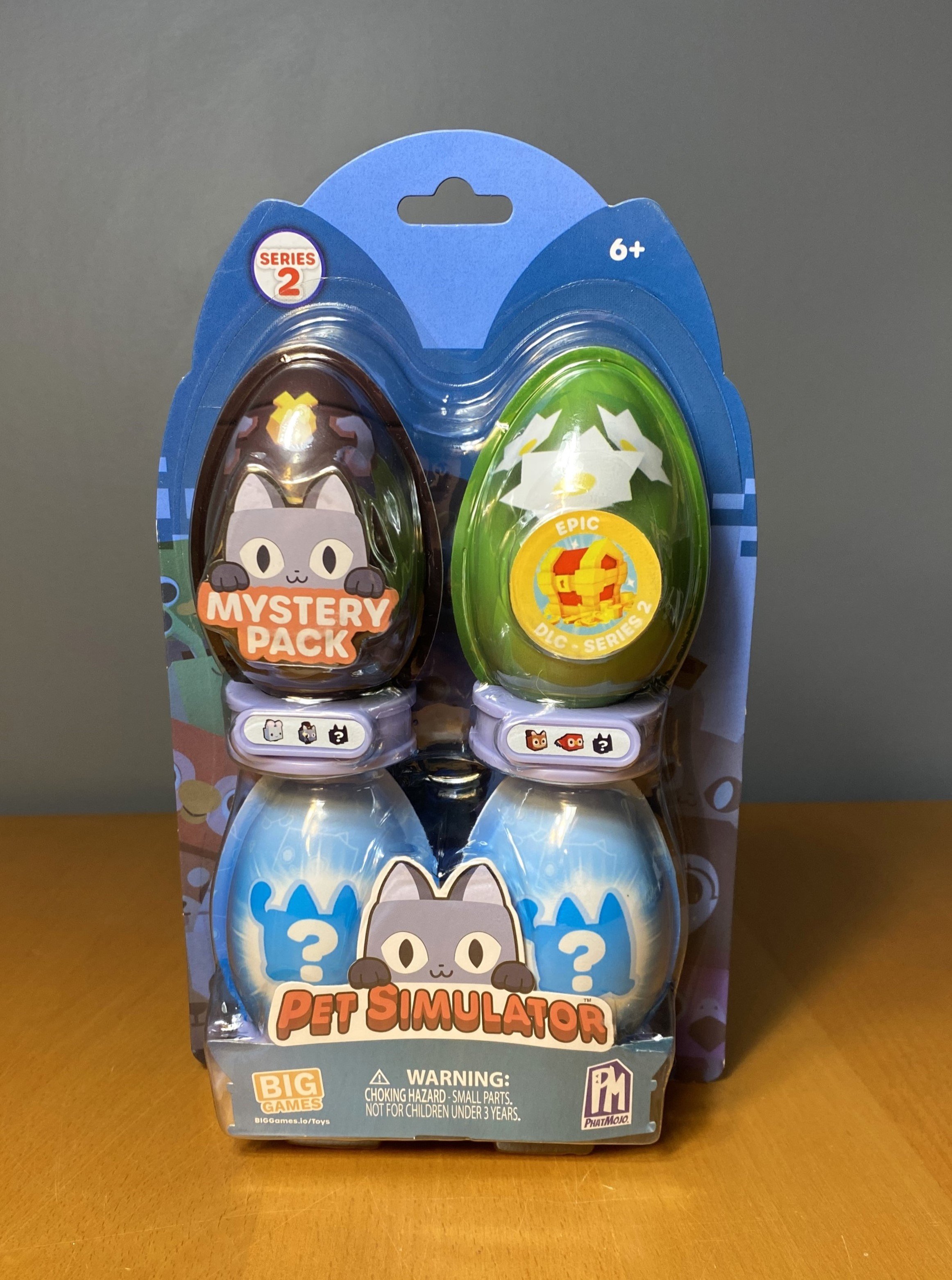 Pet Simulator X Mystery Pet Minifigures 4-Pack w/ Epic DLC Series 2 - Style 1