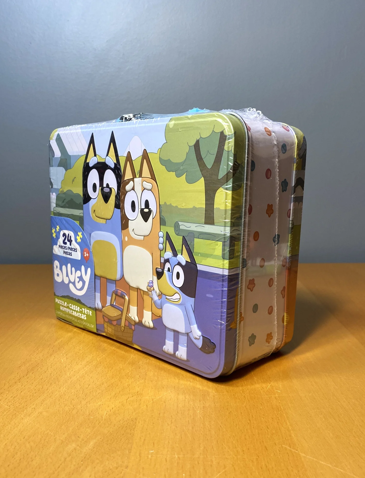 Bluey Lunch Box Tin with 24 Piece Puzzle — Toys 'N Little Treasures