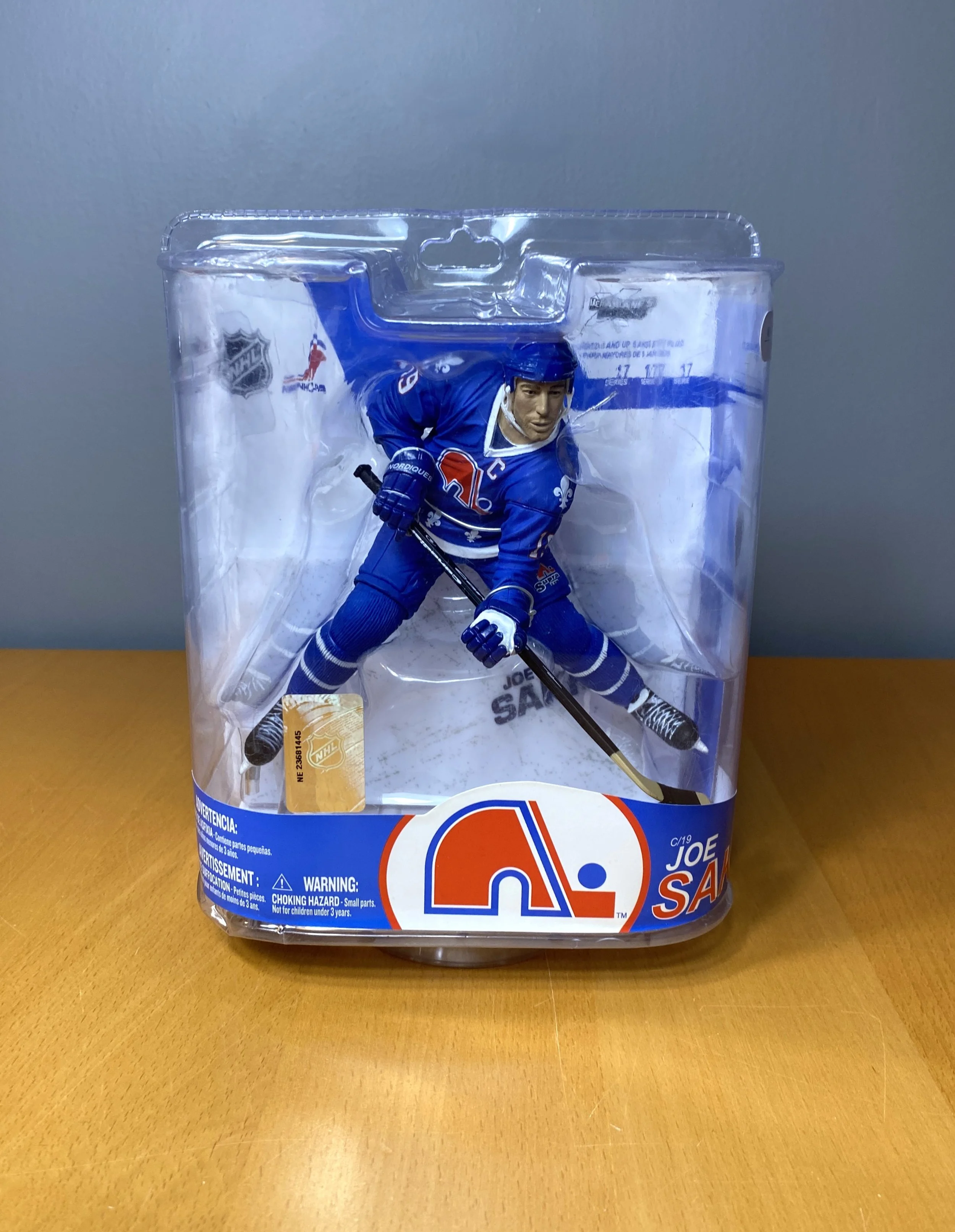 McFarlane Joe Sakic Series 17 - Quebec Nordiques 6" Action Figure (2007)