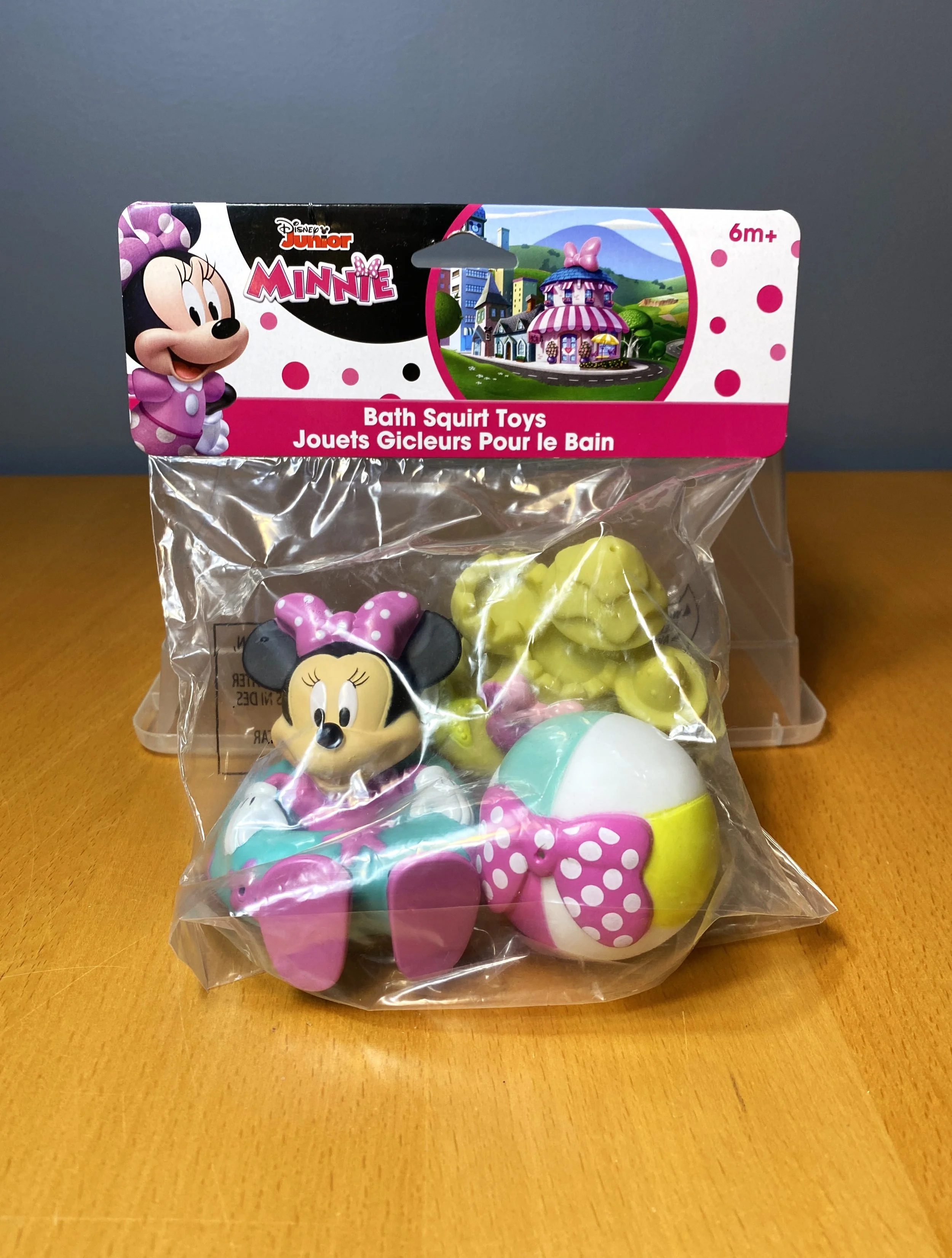 Disney Minnie Mouse Baby Bath Squirt Toys
