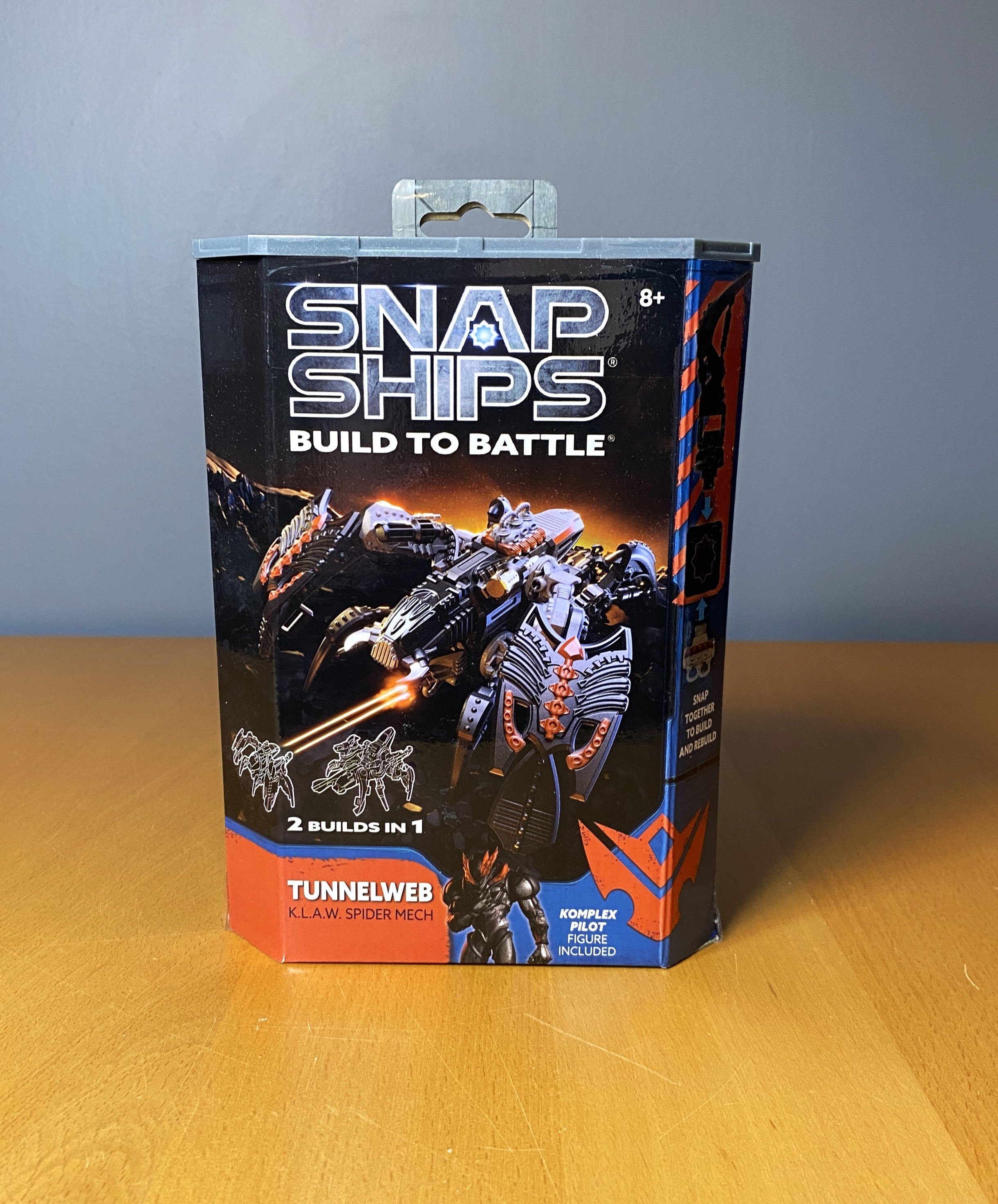 Snap Ships Tunnelweb K.L.A.W. Spider Mech