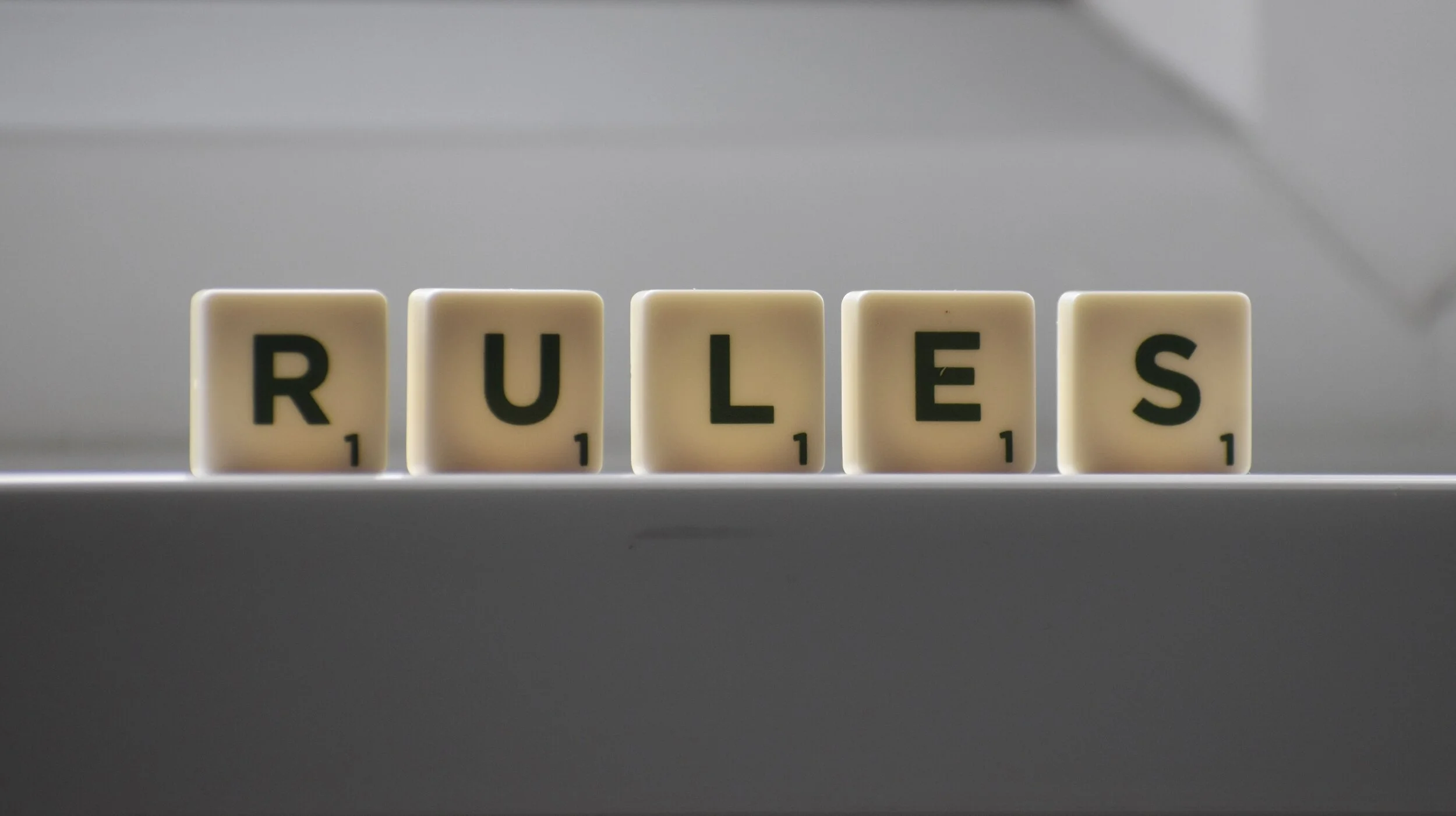 It’s Not About Rules