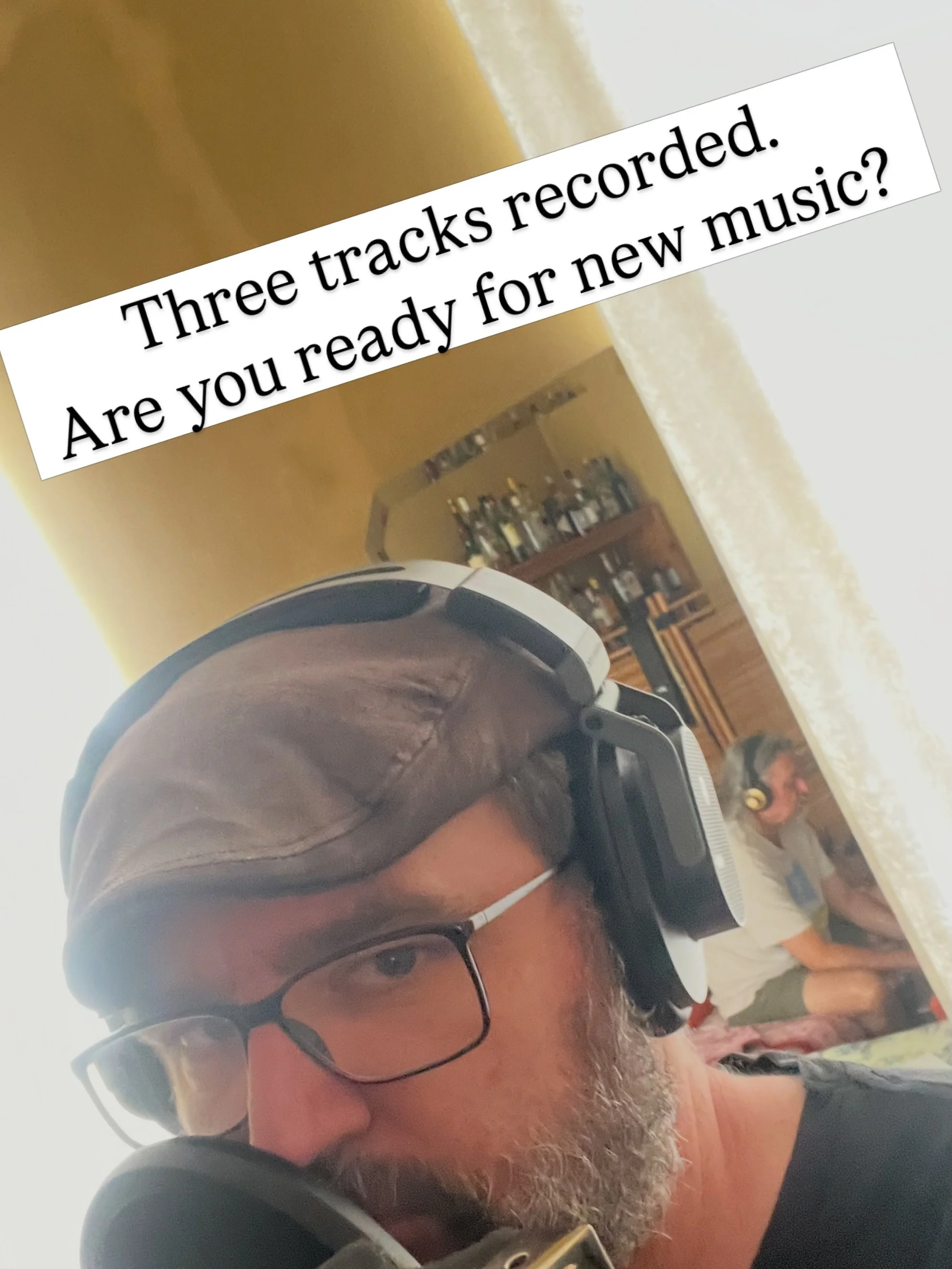 Three tracks in the can. Are you ready for new music? #thoseangrymen #newmusic #music #new #vienna