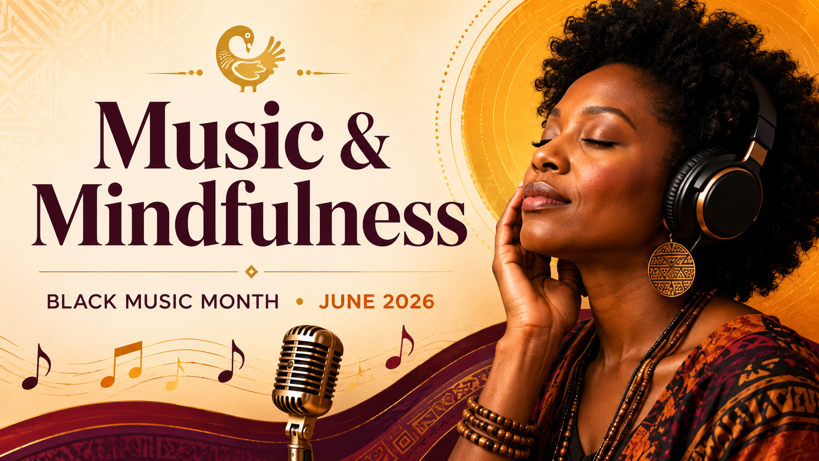 Music as Medicine: Honoring Black Music Month Through Mindfulness