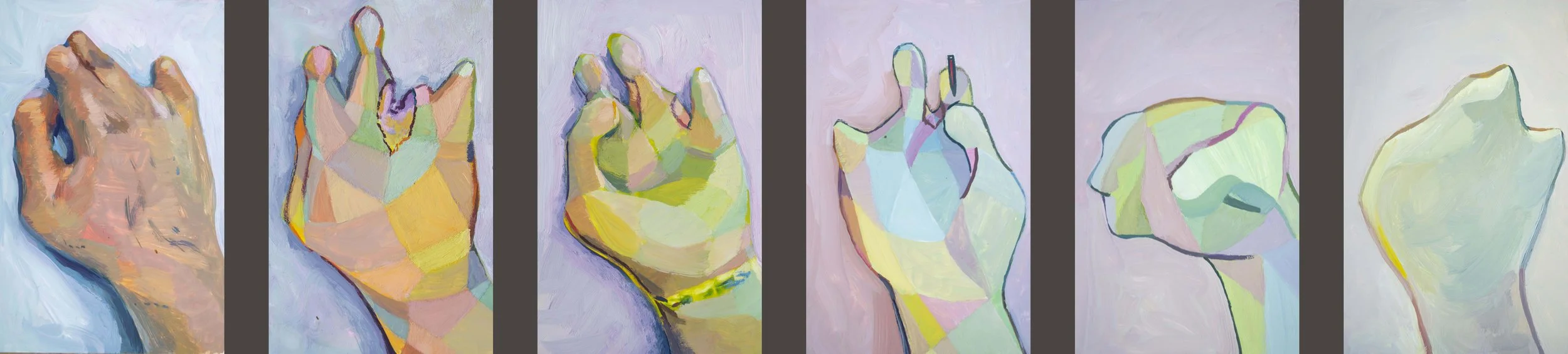 Self-Portrait, current and left behind