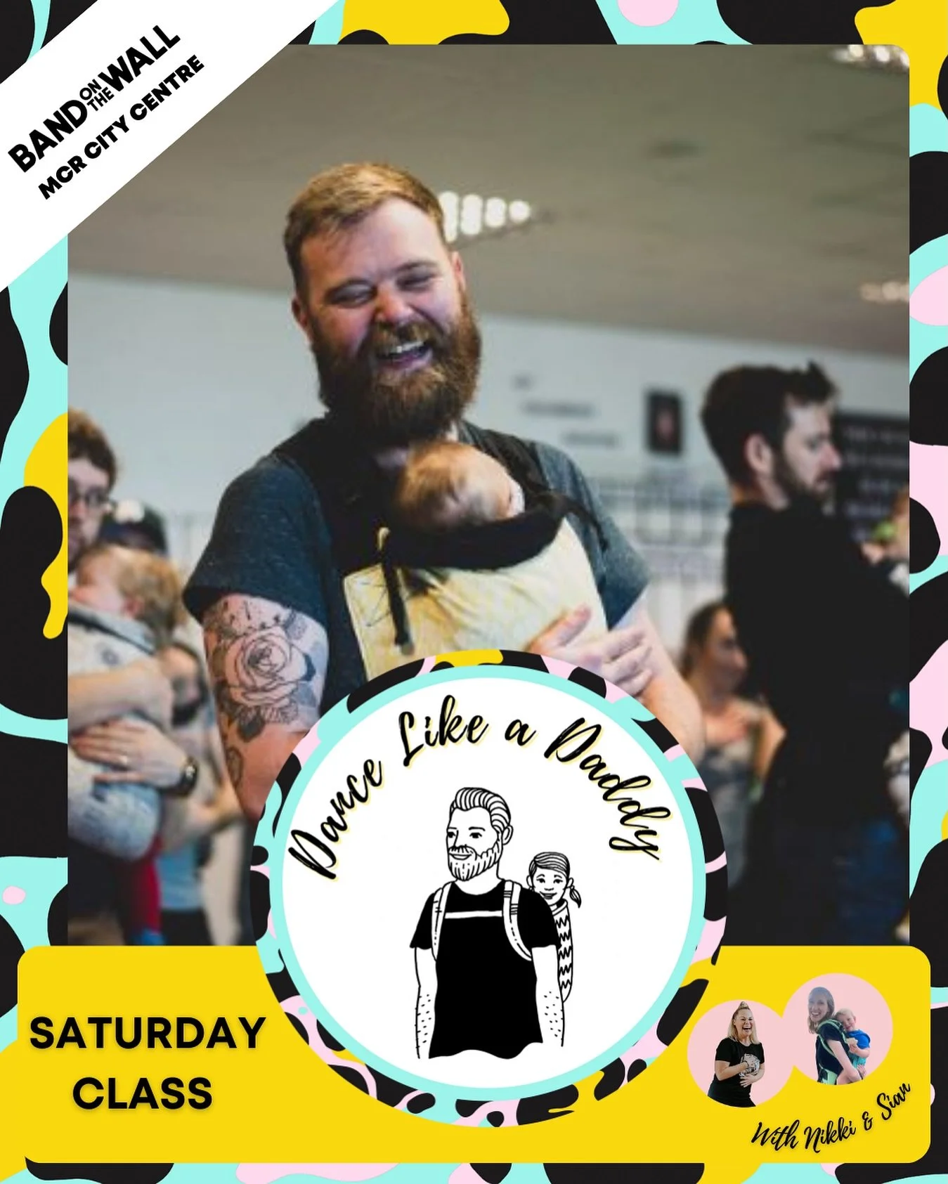 💪DANCE LIKE A DADDY COUPLES CLASS 💪 - Saturday Mcr City Centre

We are celebrating INTERNATIONAL MEN&rsquo;S DAY,  the only way we know how&hellip;with a DANCE!

🤗 A chance for the fellas to get the full on DLAM experience! Come together, let Dad 