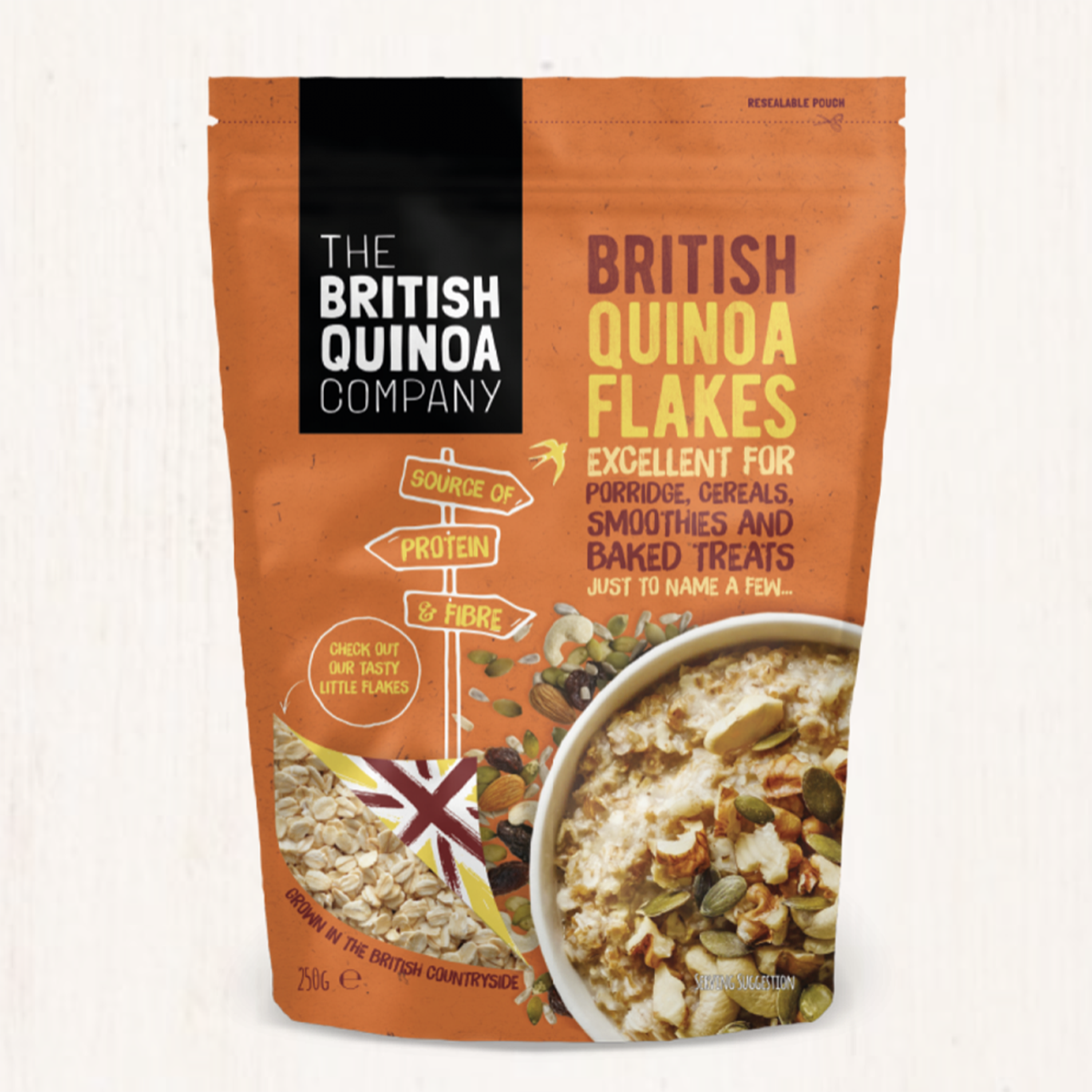 The British Quinoa Company are UK's&nbsp;leading supplier of locally grown, sustainable quinoa grains.
