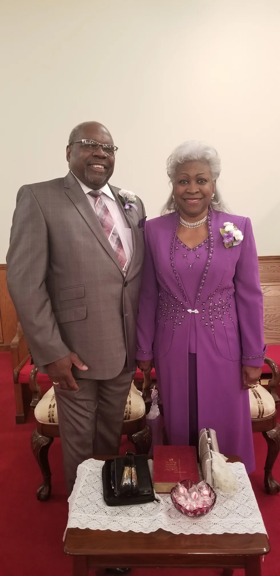 Pastor Jimmy Waddell and First Lady Paulette Waddell