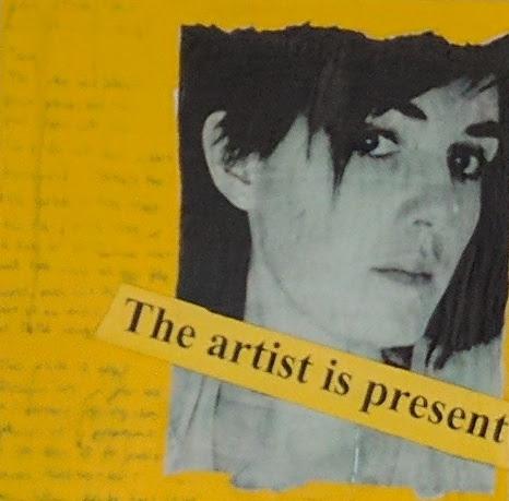 The artist is present