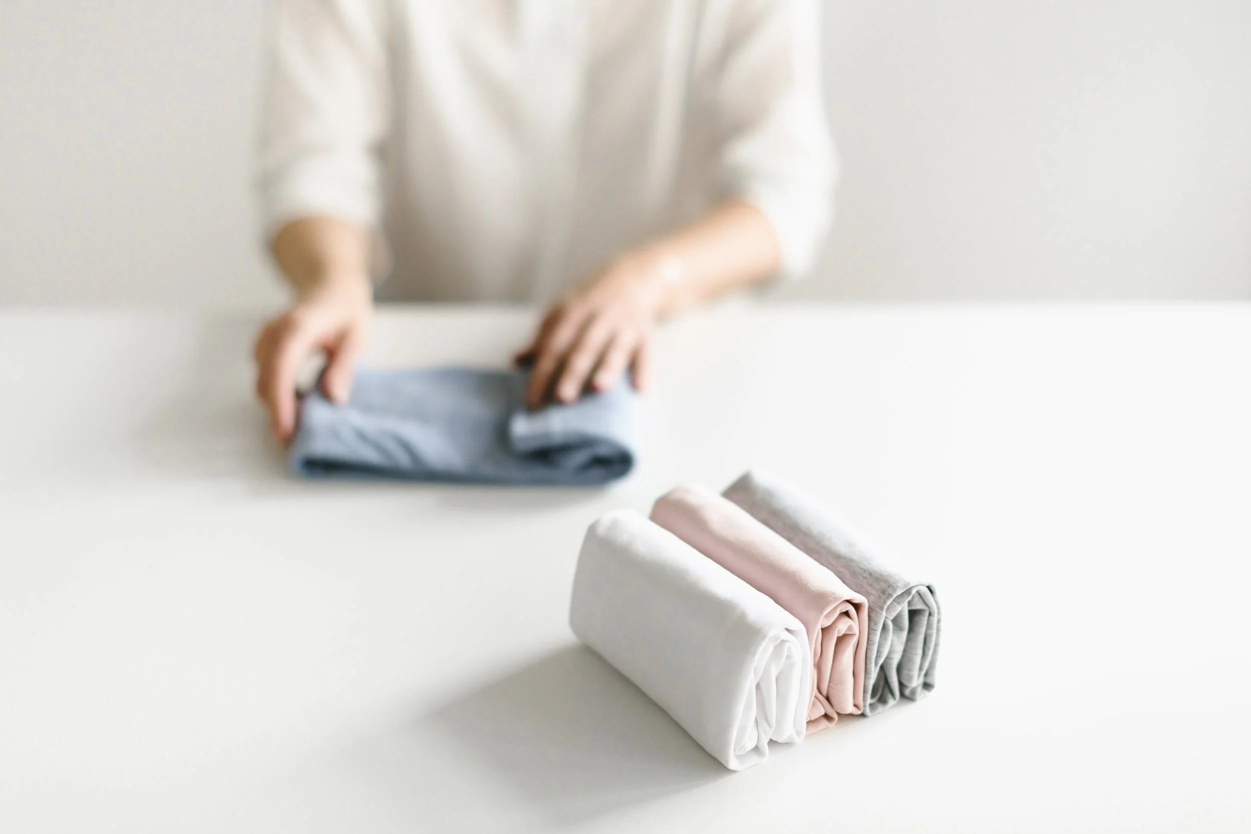 Katrina can help you store your clothes using KonMari folding and clever storage tips