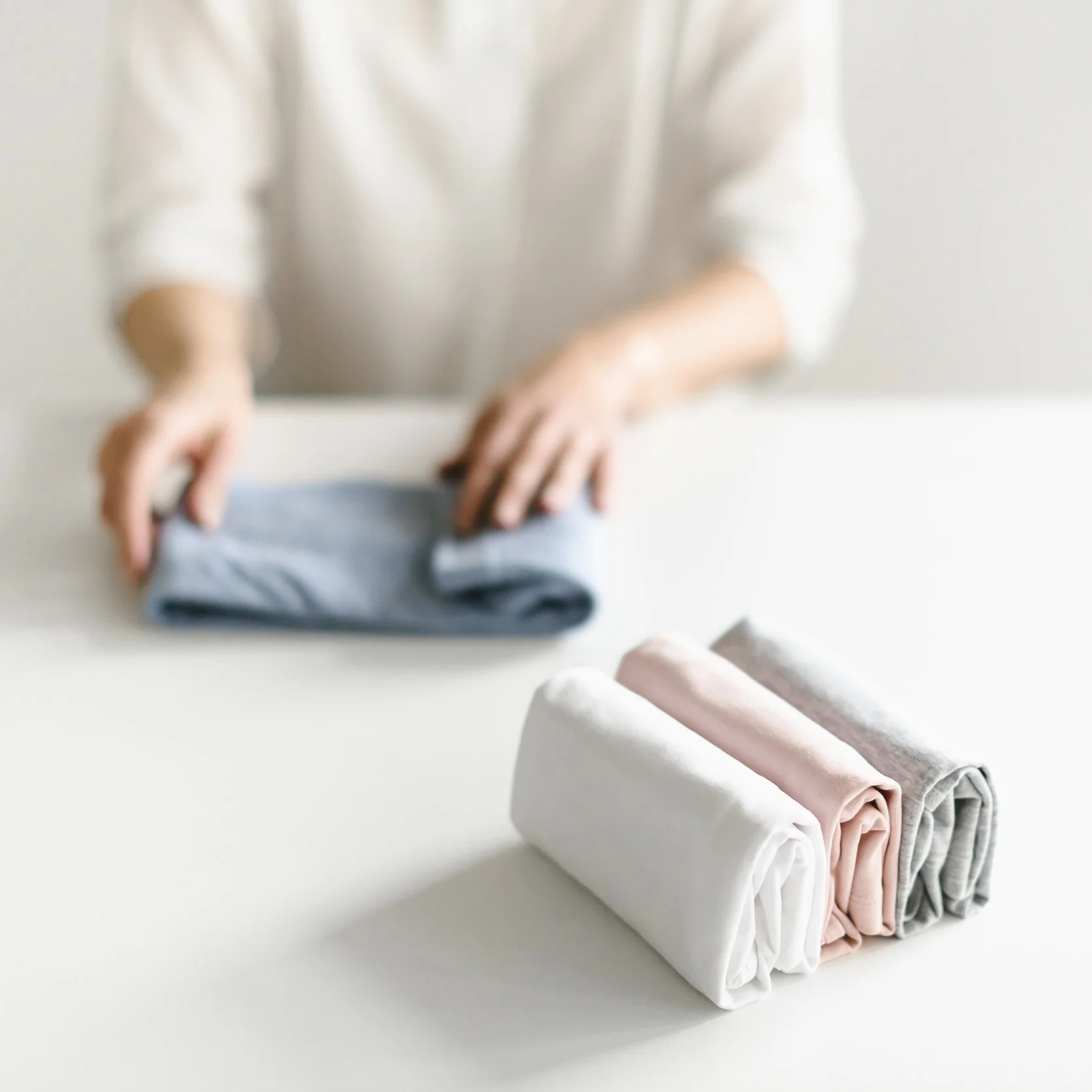 Katrina is a professional organiser in Surrey, who can teach you the KonMari folding technique