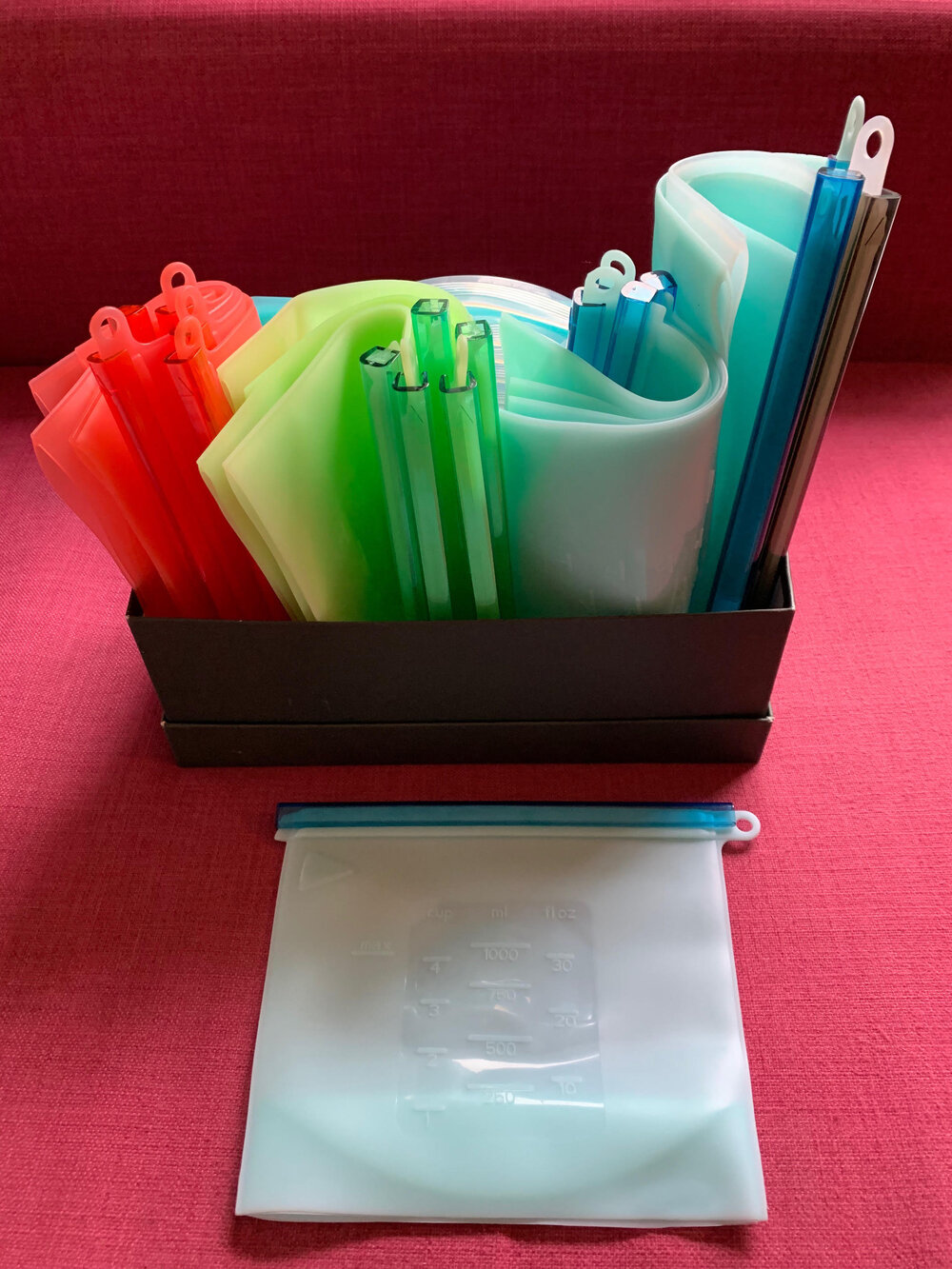 4. Silicone Bags for Food Storage