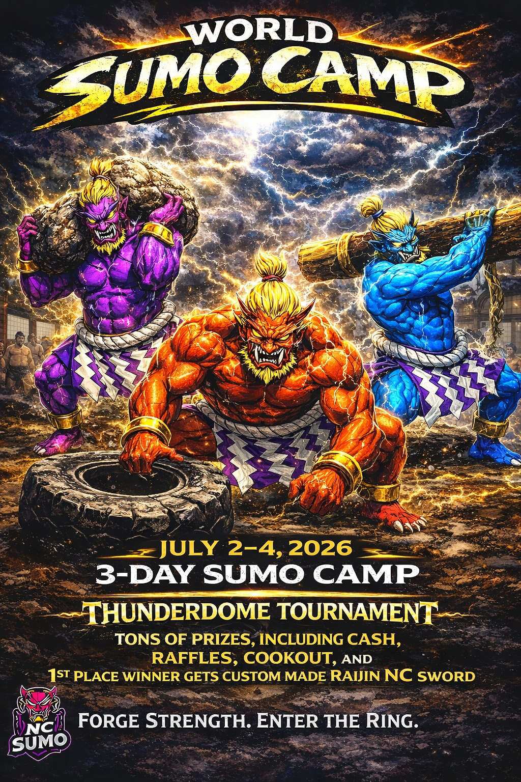 World Sumo Camp &amp; Thunderdome Tournament