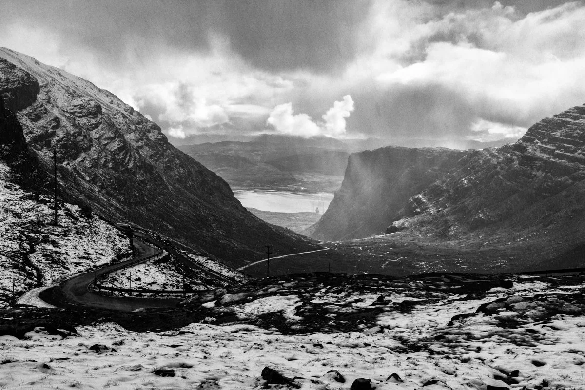 Rain and snow over Scottish mountains - Leticia Gaidon Bradford Photography - Headshots - Personal Branding - Images for website - Corporative Photos - Content creation - Blog - Blogger
