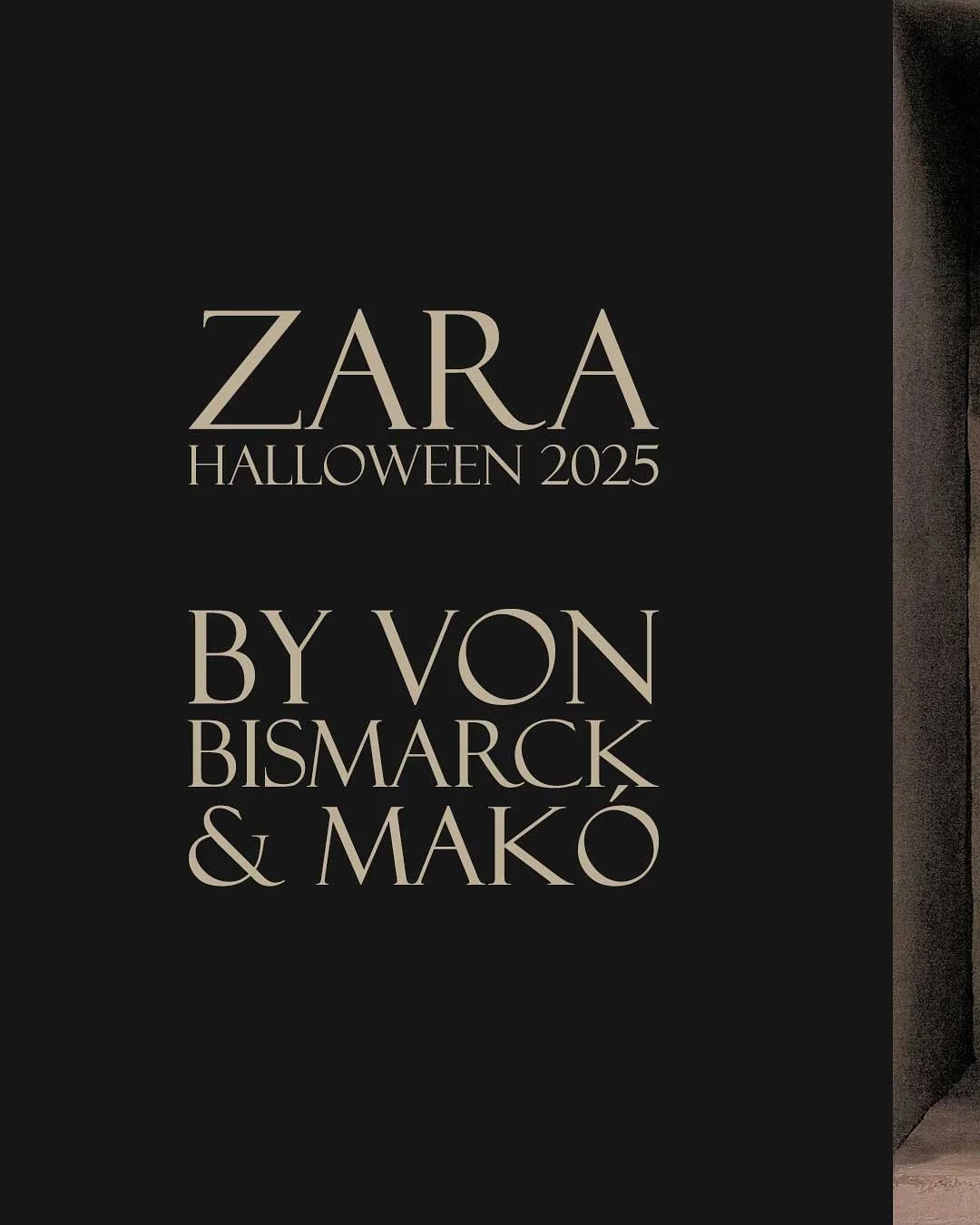 I don&rsquo;t usually share brand campaigns here, but when I find something truly remarkable, I love showing it to you.

Zara&rsquo;s new Halloween 2025 collection completely enchanted me. 🖤

I&rsquo;ve always loved Halloween, and seeing it reimagin