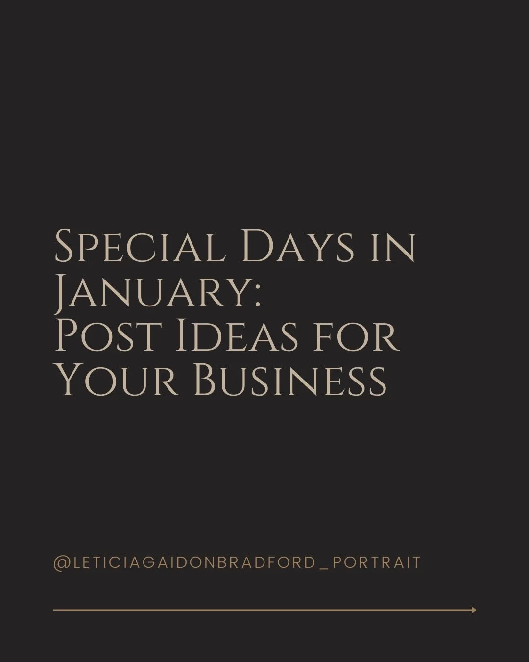 Now that I&rsquo;m back at work and ready for 2026, I wanted to start the year by sharing something useful. To help you plan your content more easily, I&rsquo;ve created a January social media calendar with special days you can use to create meaningf