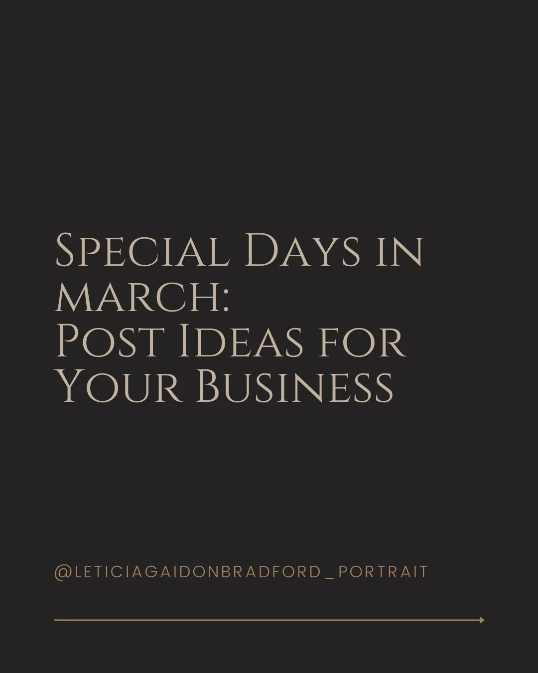 Marketing calendar content for your social media. 

#marchmarketing #marchcontent #entreprenuership #socialmediacontentideas