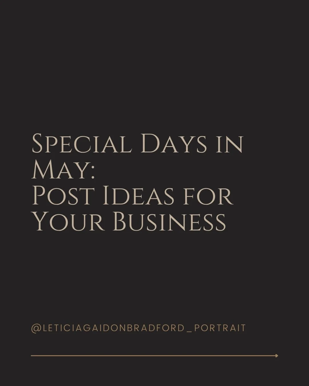Must-know dates for your business social media calendar. 

#businessowners #socialmediabranding #contentideasforyou #socialmediacalendar