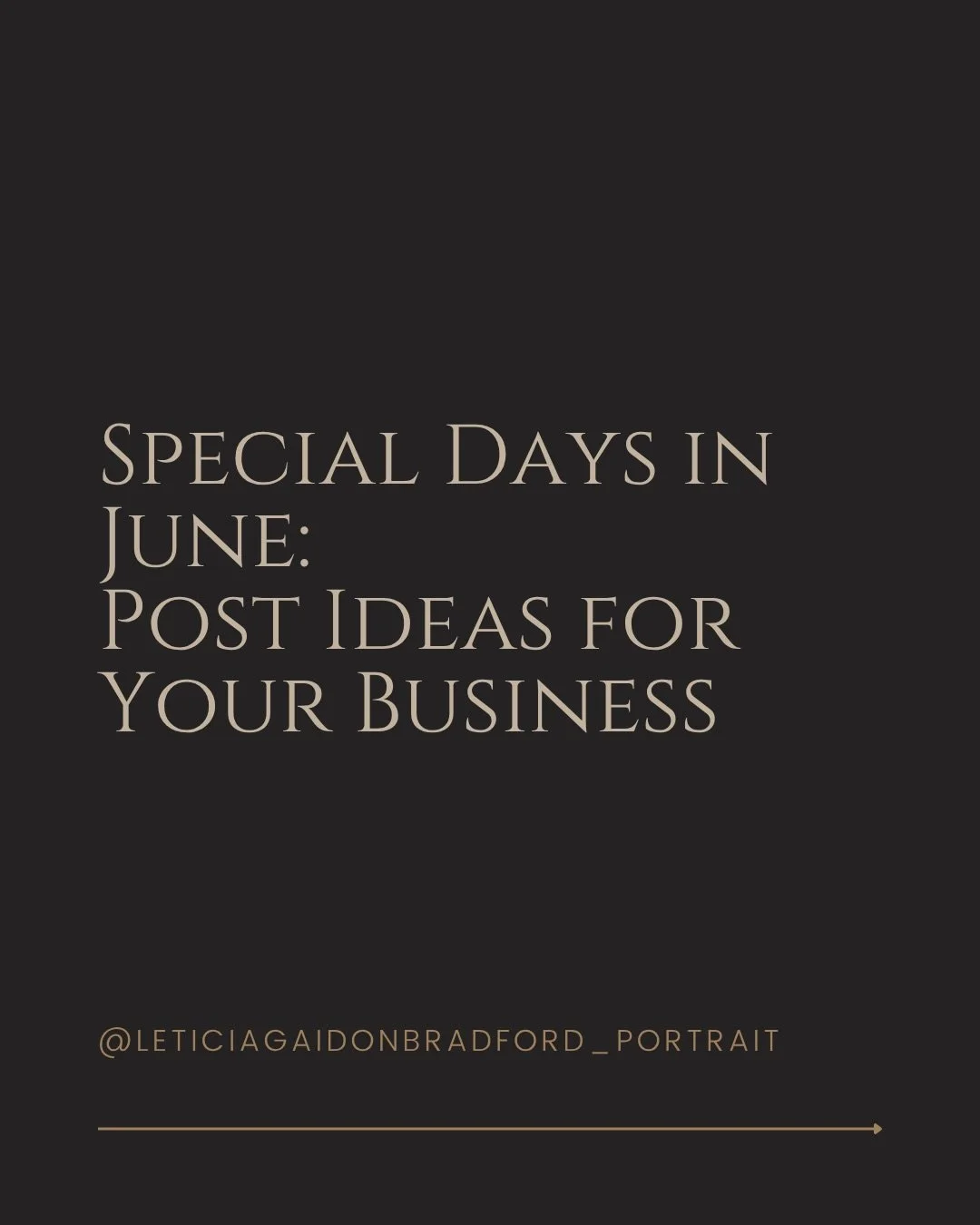 ⭐️Special days in June | Post ideas for your Business⭐️

#socialmediacontentideas #businessowners #contentcreation