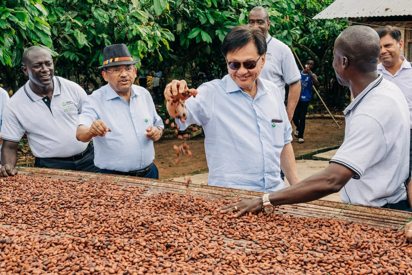Cocoa beans - Olam - Aberdeen Photographer - Leticia Gaidon Bradford Photography - Corporative photos - Headshots - Personal Brand - PR images for business - Website images - Blog