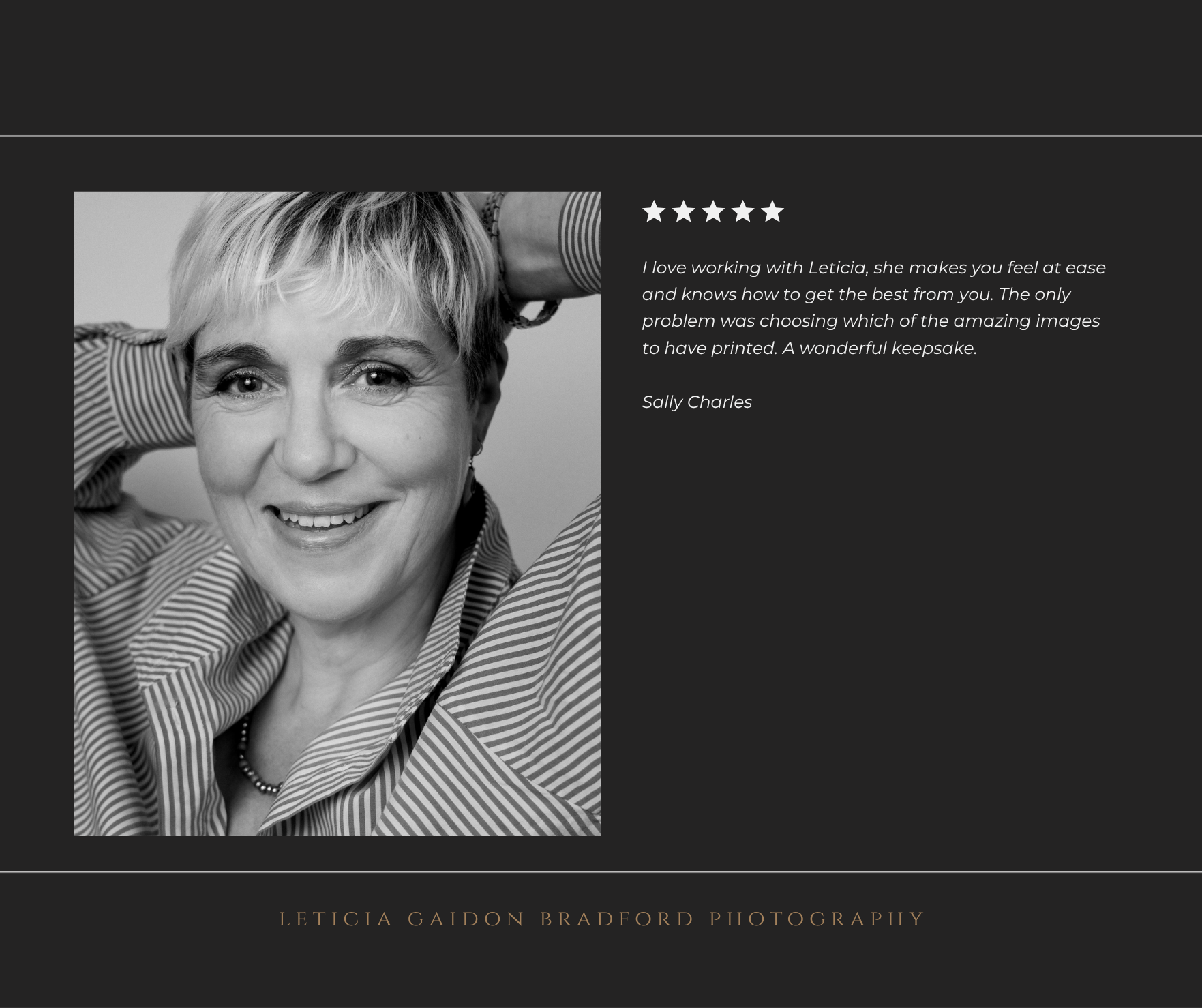 Woman looking at the camera and smiling - Aberdeen and Aberdeenshire photographer - Leticia Gaidon Bradford Photography - Personal Brand - Corporate Photos - Headshots - Brand Universe - Dating App Profiles - Content Marketing