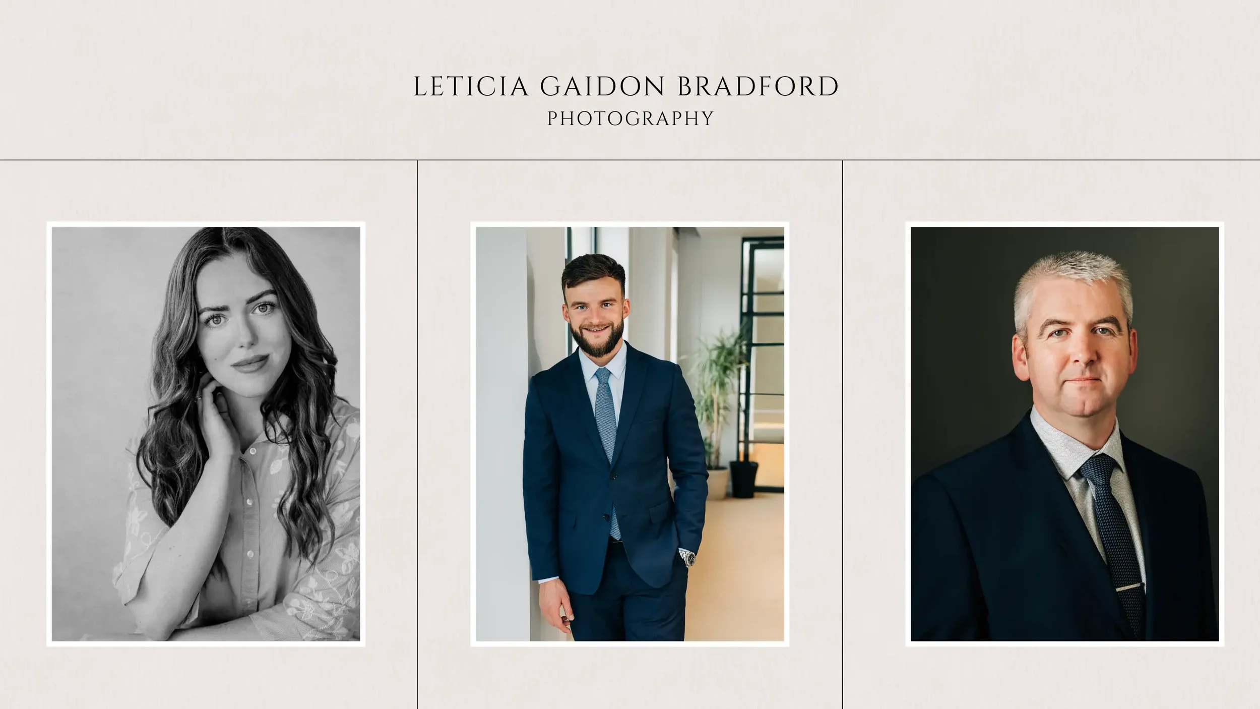 Headshot of three people - Aberdeen and Aberdeenshire portrait photographer - Headshot - Personal Branding - Corporative photos - Website images - blog