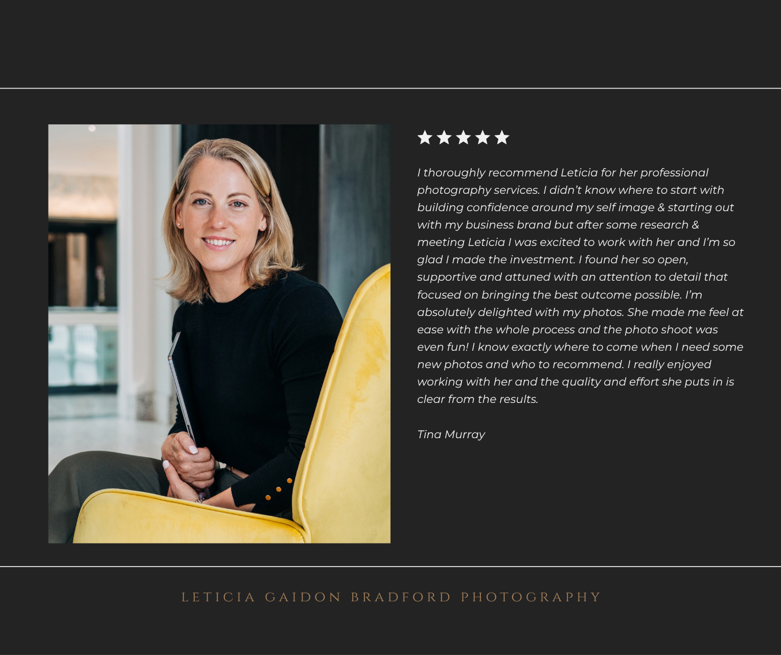 Woman looking at the camera and smiling - Aberdeen and Aberdeenshire photographer - Leticia Gaidon Bradford Photography - Personal Brand - Corporate Photos - Headshots - Brand Universe - Dating App Profiles - Content Marketing