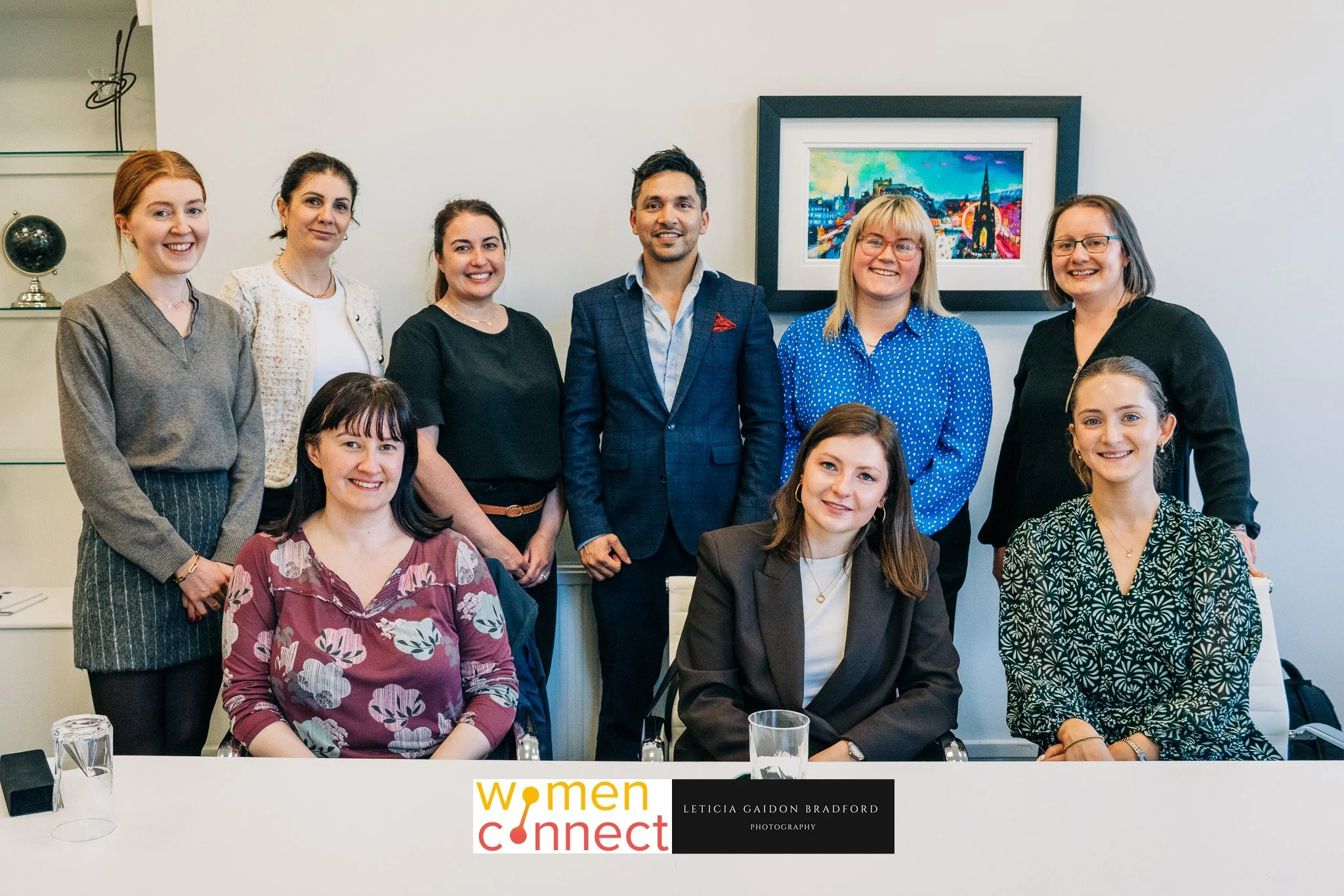 Members of Women Connect Networking - Aberdeen Aberdeenshire - Leticia Gaidon Bradford Photography
