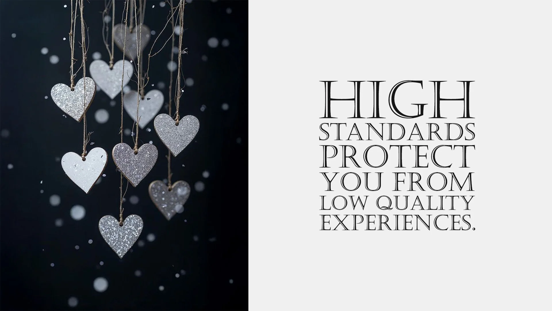 Hearts ornaments. Aberdeen Photographer - Leticia Gaidon Bradford Photography - Blog - Corporative photos - Personal Branding - Headshots - Dating App Photography Profile - Boudoir