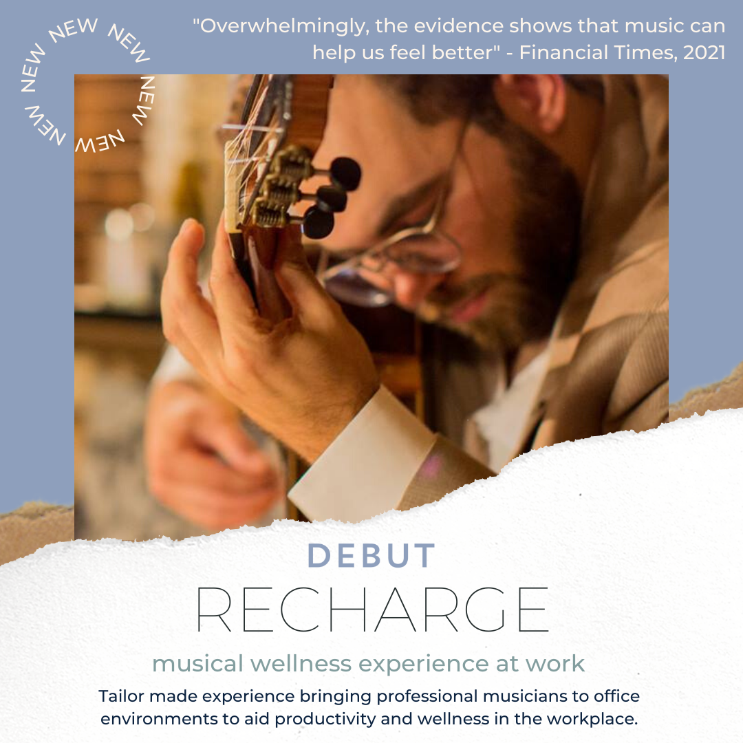 DEBUT Recharge, Musical Wellness Experience for offices