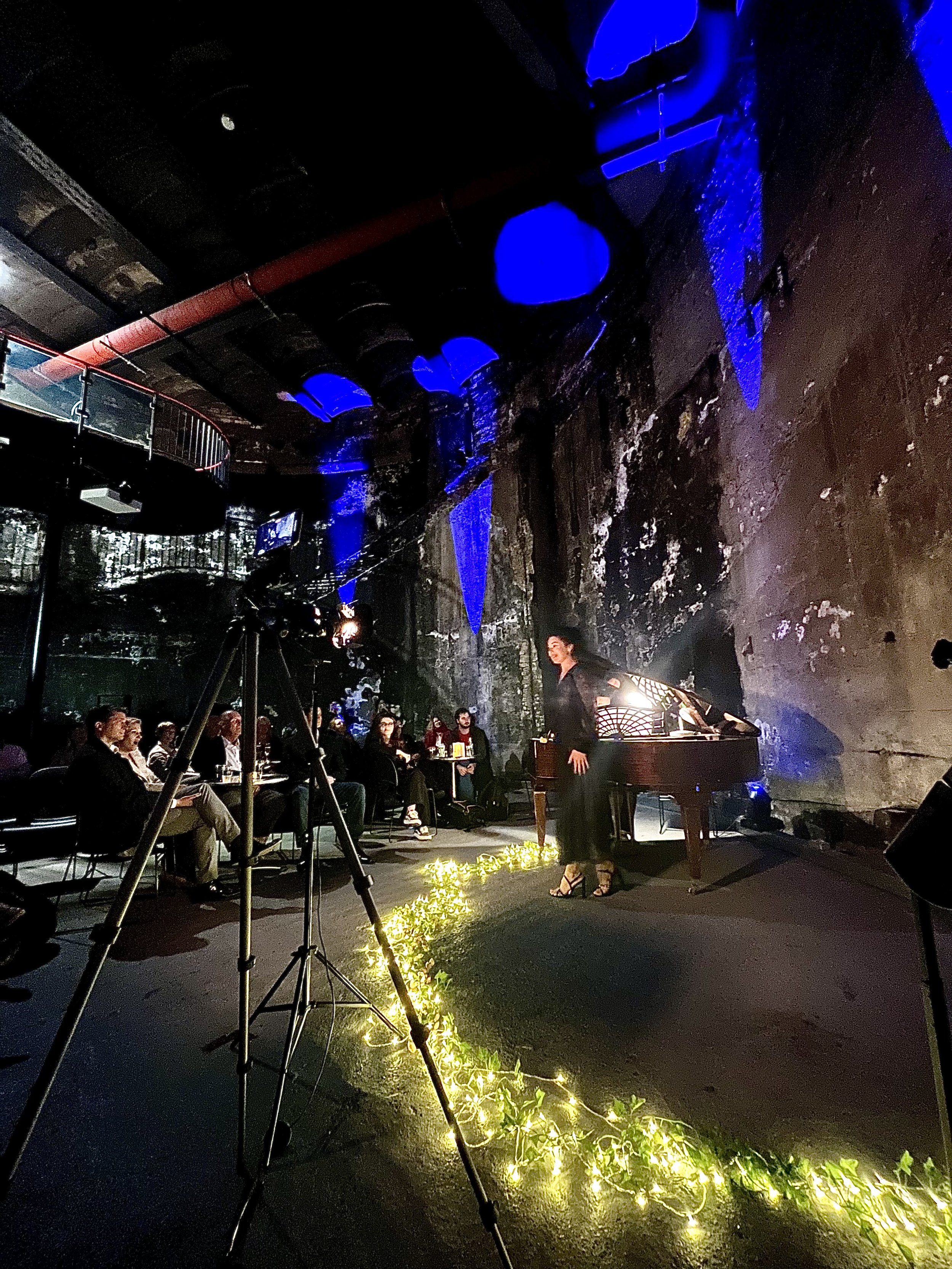 Live music in the Thames Tunnel Shaft